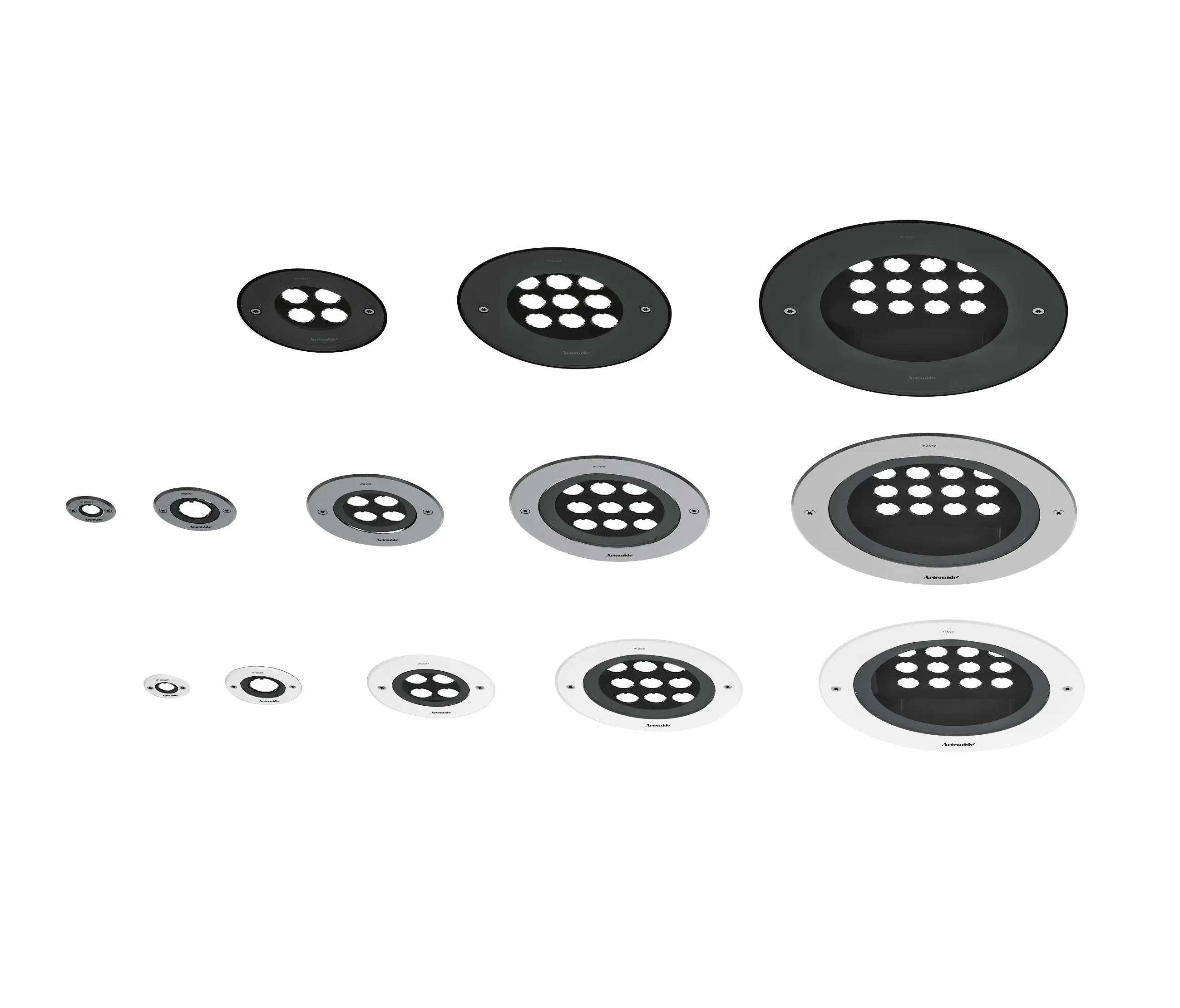 Artemide Architectural - Ego Vetro Downlight round