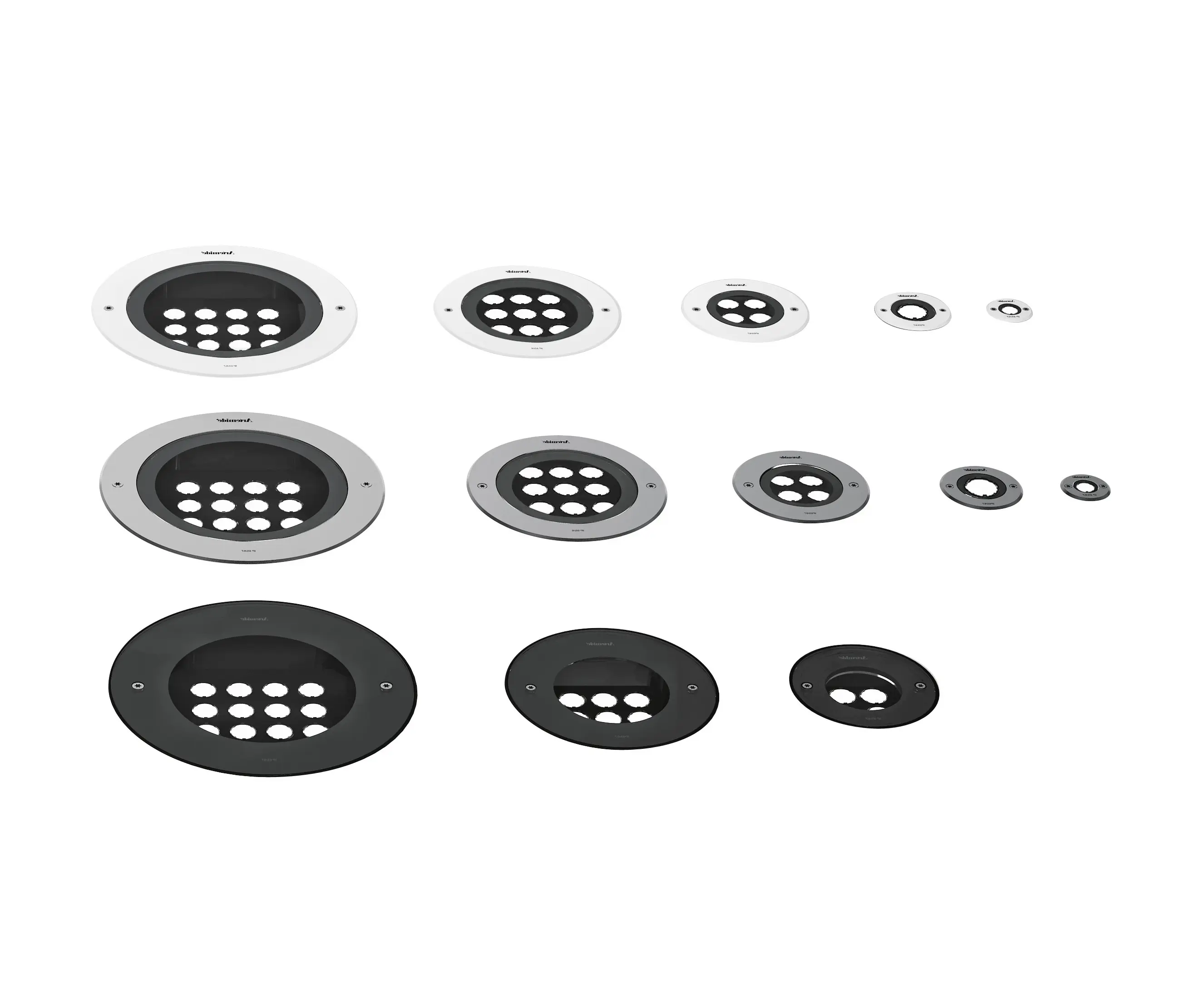 Artemide Architectural - Ego Vetro Walk-over rund