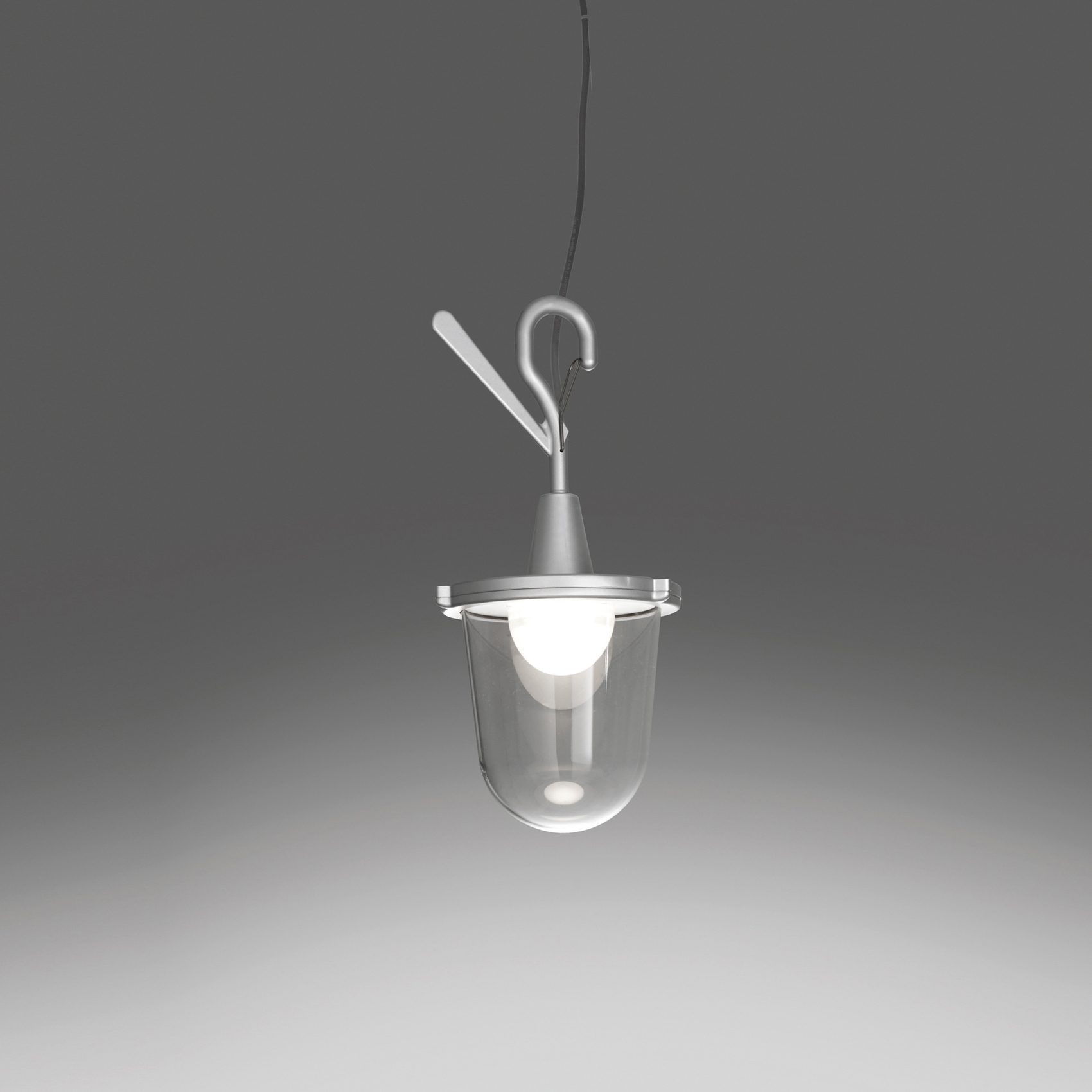 Afficher le produit Tolomeo Outdoor Lampione Hook du fabricant Artemide Architectural
