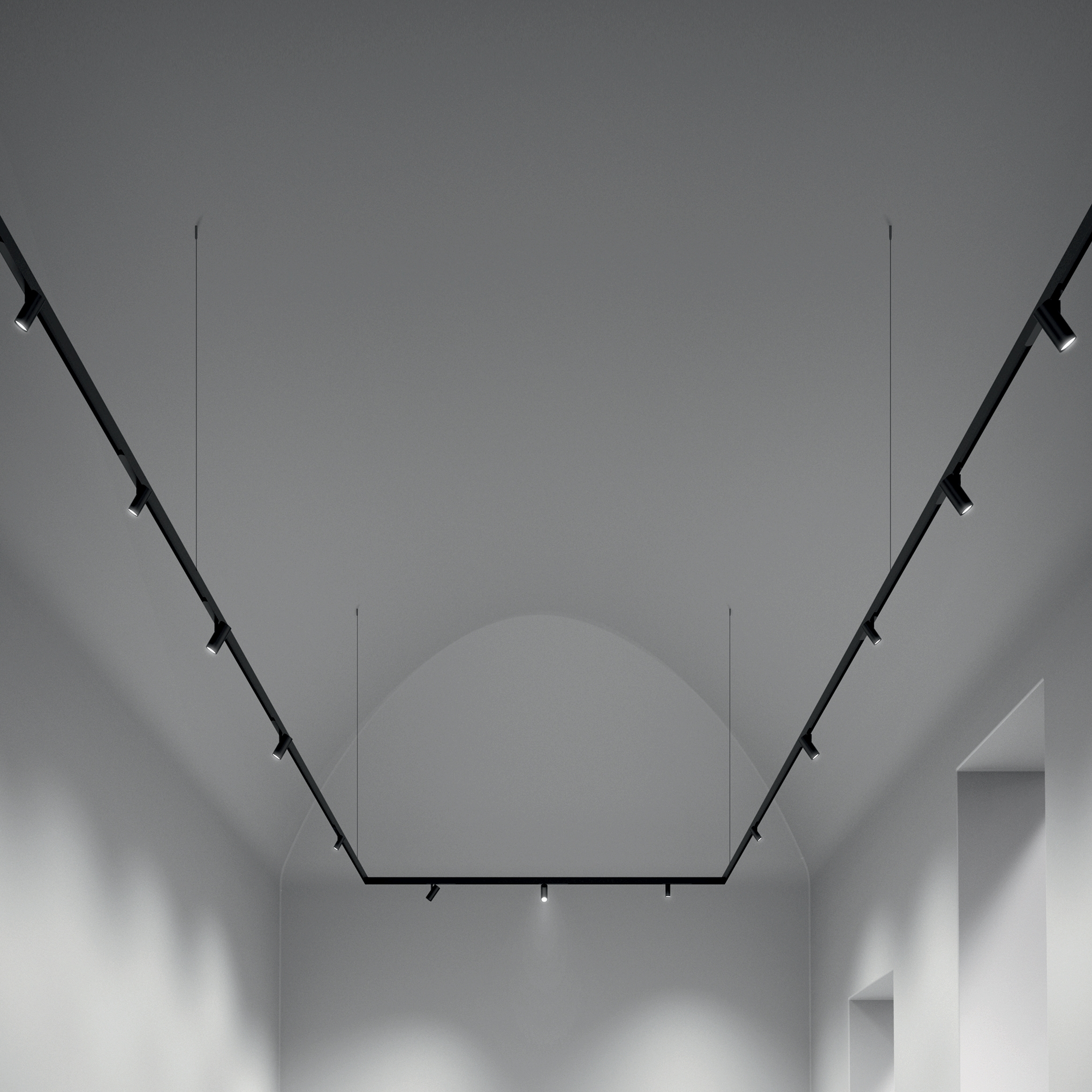 Produkt A.24 Magnetic Track Pendell des Herstellers Artemide Architectural anzeigen