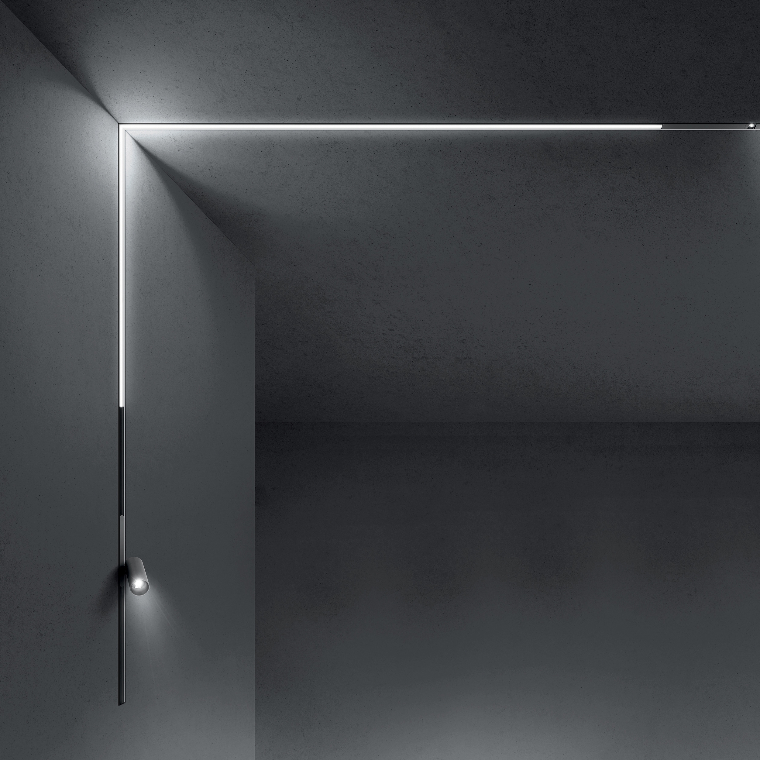 Produkt A.24 Magnetic Track Recessed des Herstellers Artemide Architectural anzeigen