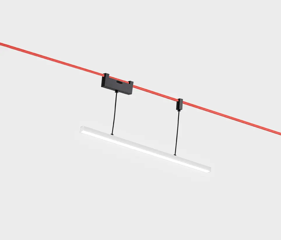 Artemide Architectural - Funivia Diffused Linear Suspension