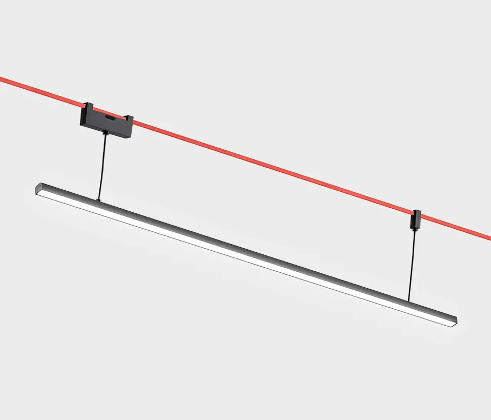 Artemide Architectural - Funivia Diffused Linear Suspension