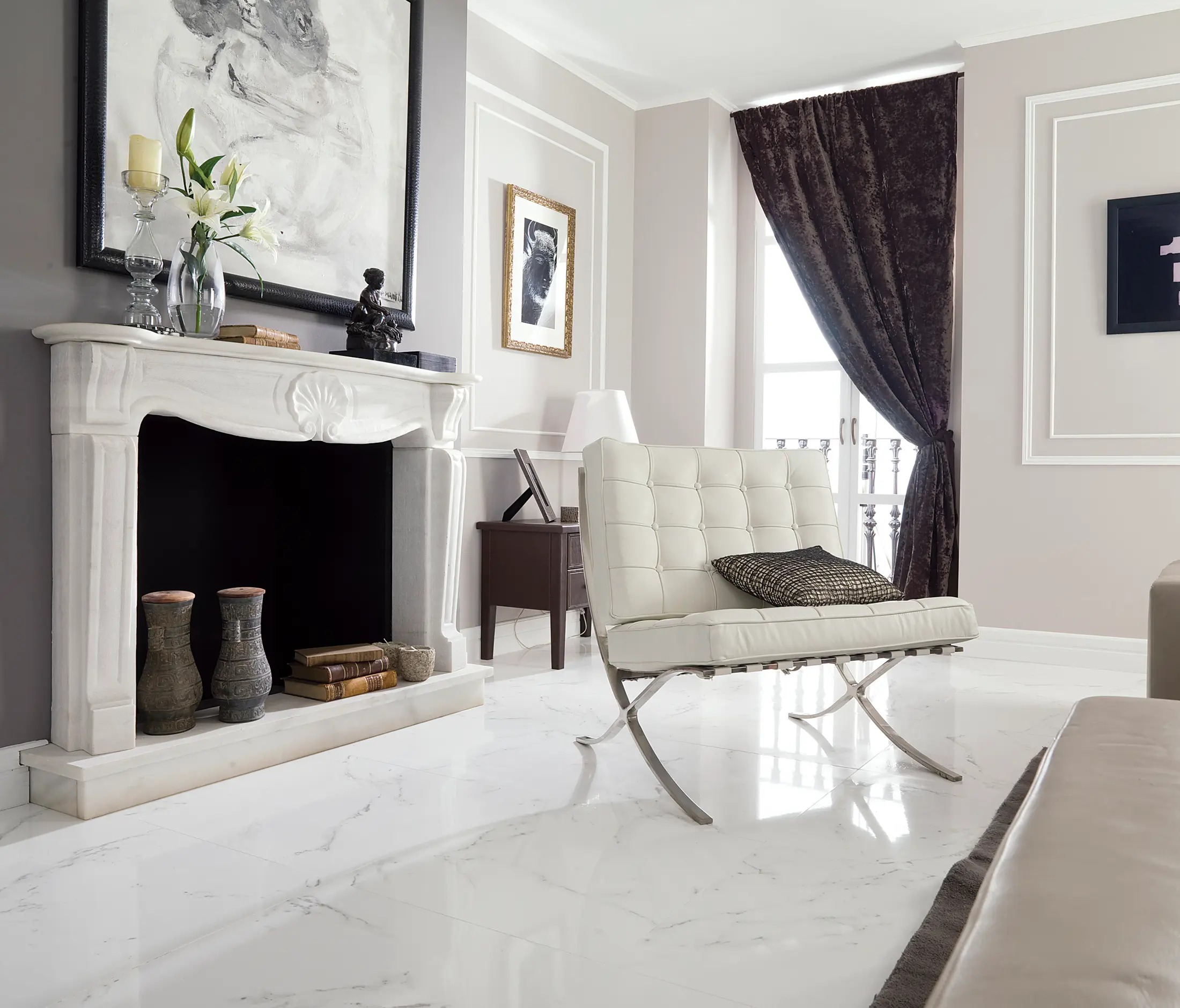 Porcelanosa - Carrara Blanco Brillo