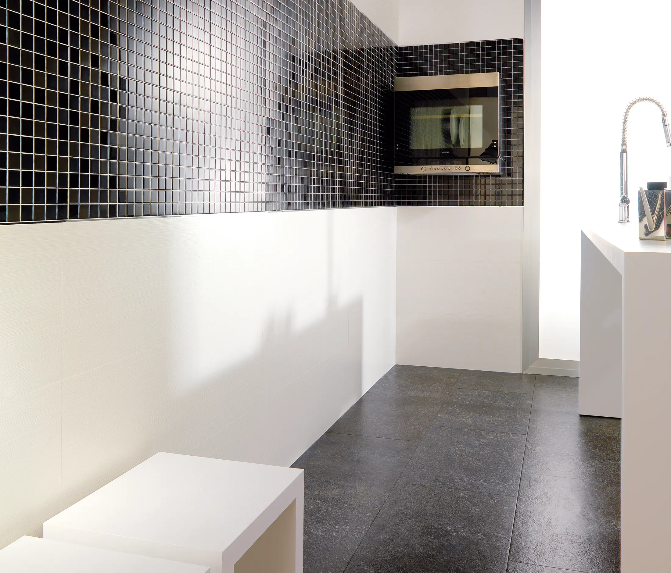 Porcelanosa - Mosaico Crystal White