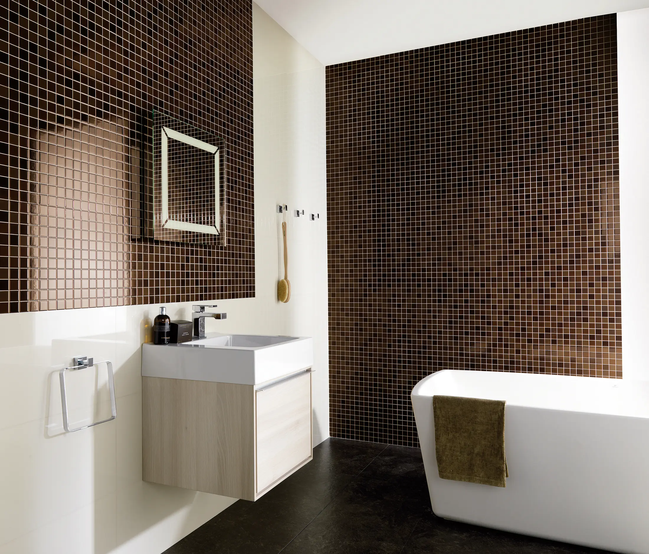 Porcelanosa - Mosaico Crystal White