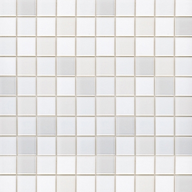 Vertoon produk Mosaico Crystal White van vervaardiger Porcelanosa