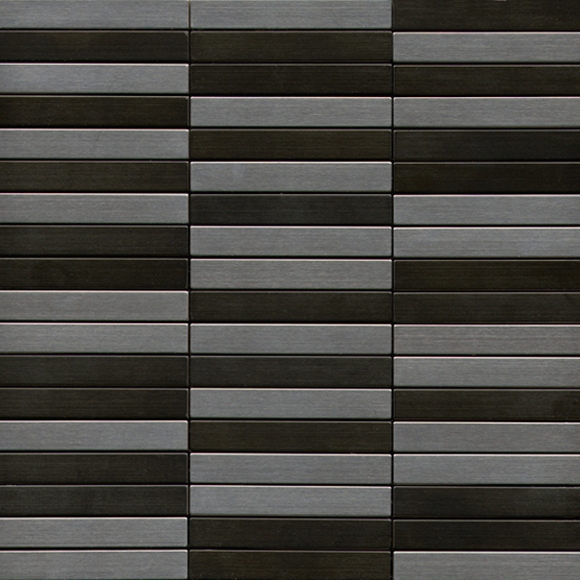 Noohn Metal Mosaics Acero Niquel