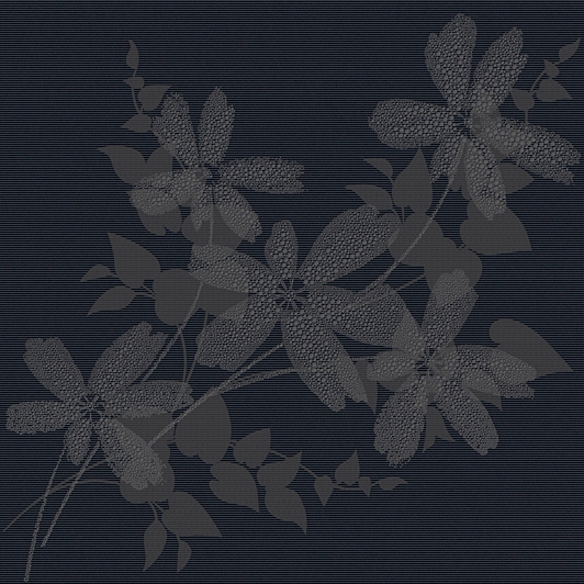 Display product Flower Antracita from manufacturer Porcelanosa