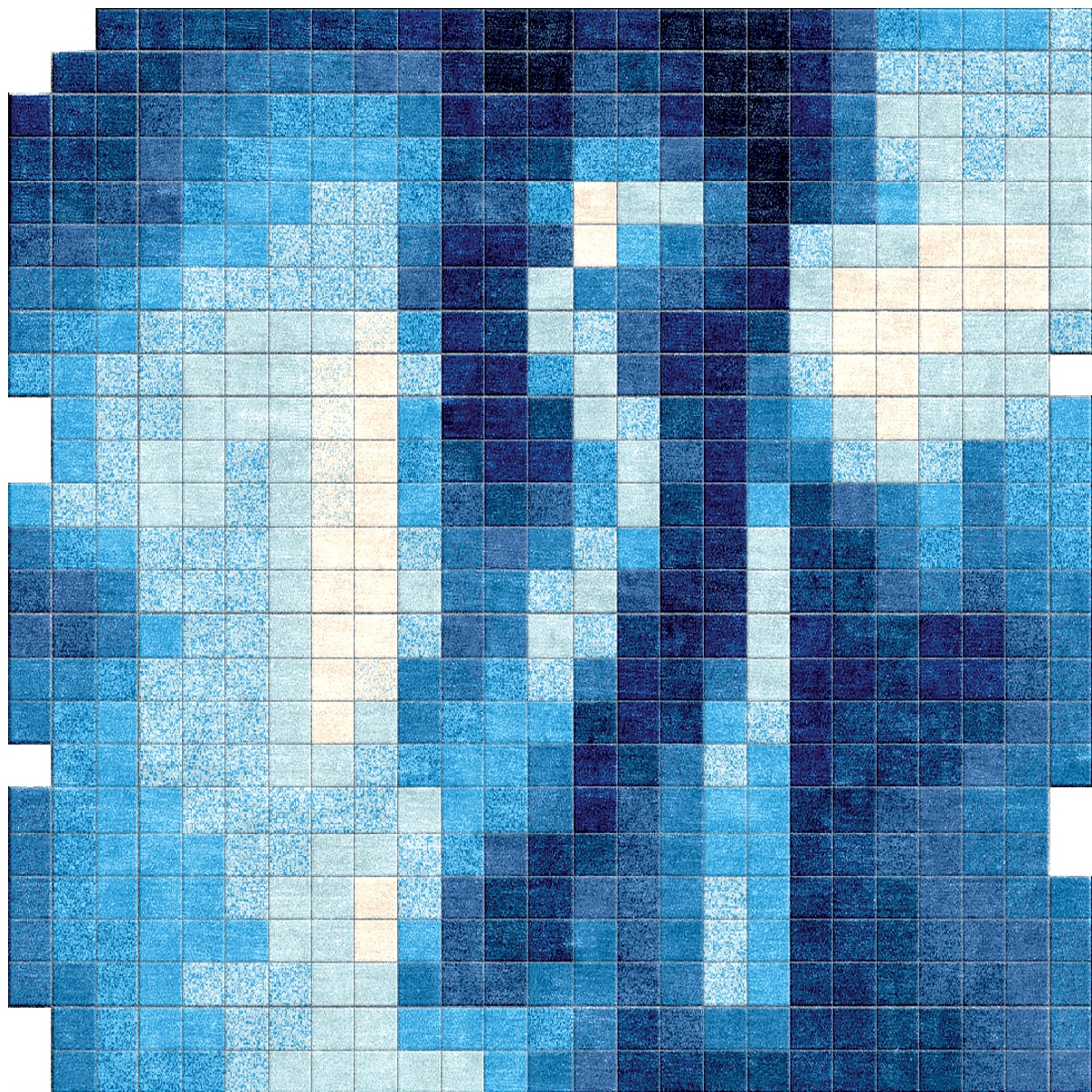 Miroir Blue