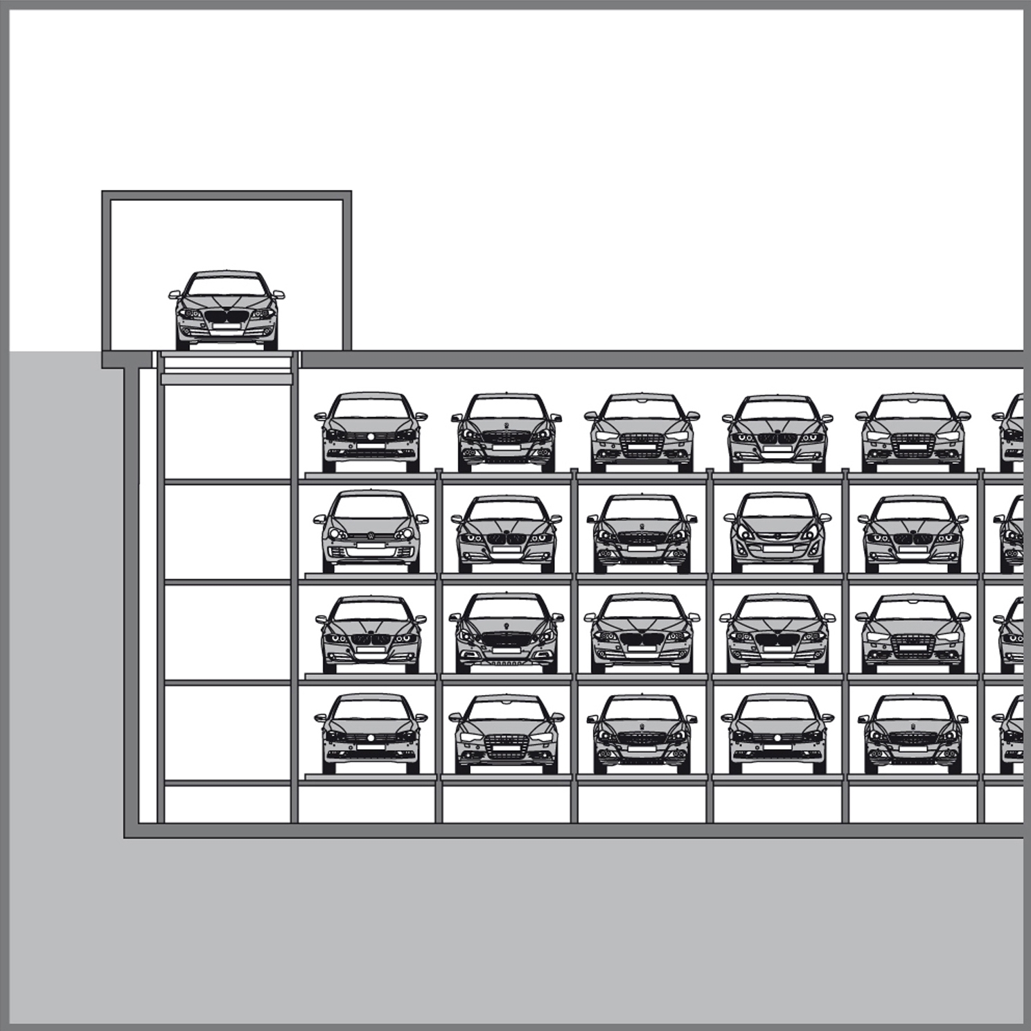 VOLLAUTOMATISCHE PARKSYSTEME