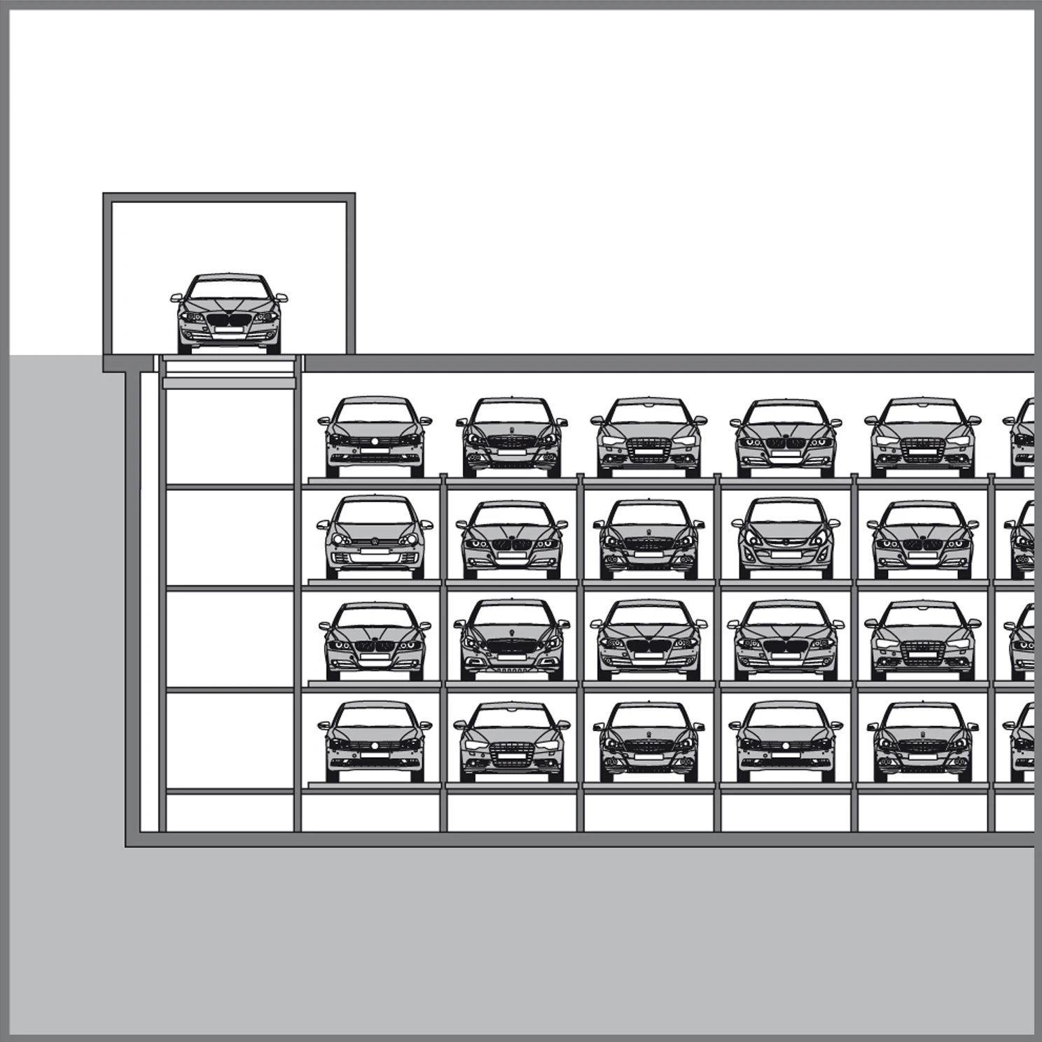 FULLY AUTOMATIC PARKING SYSTEMS