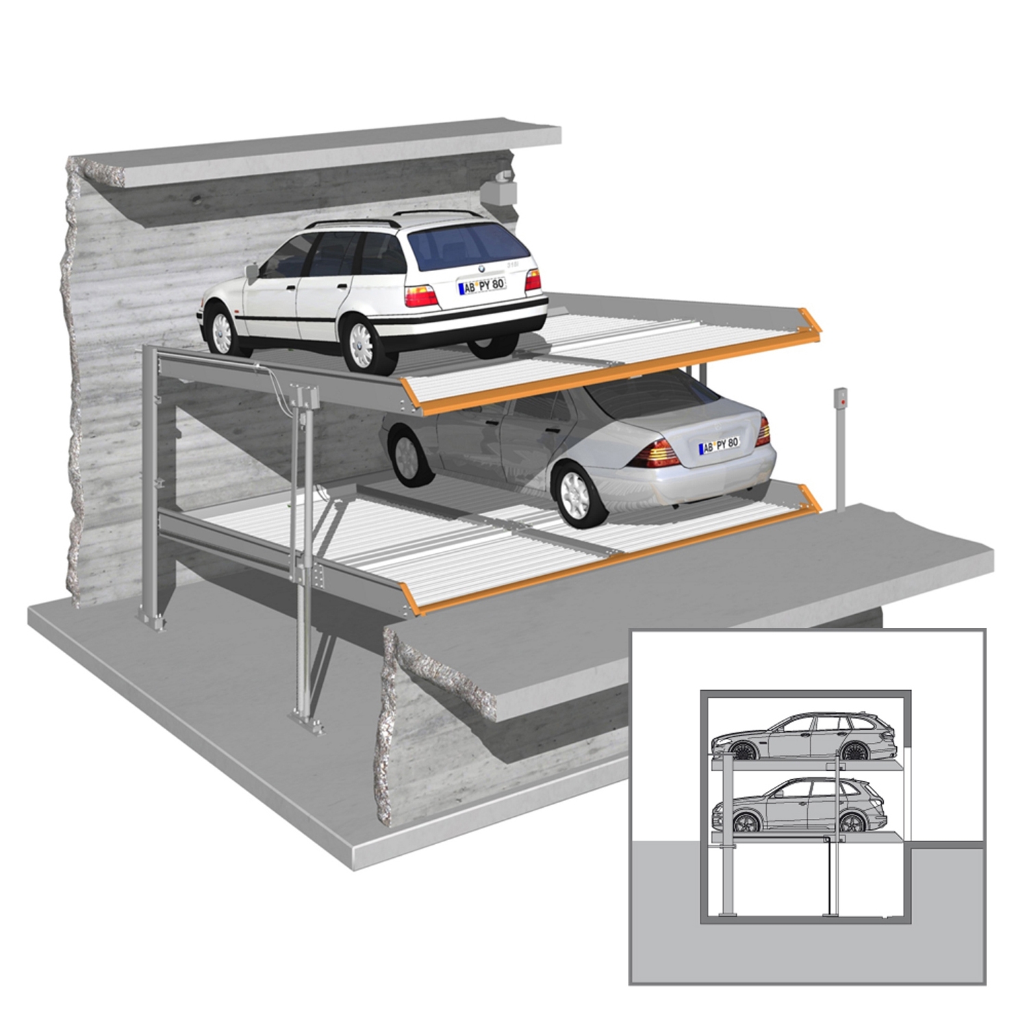 Produkt MultiBase 2042 des Herstellers KLAUS Multiparking anzeigen