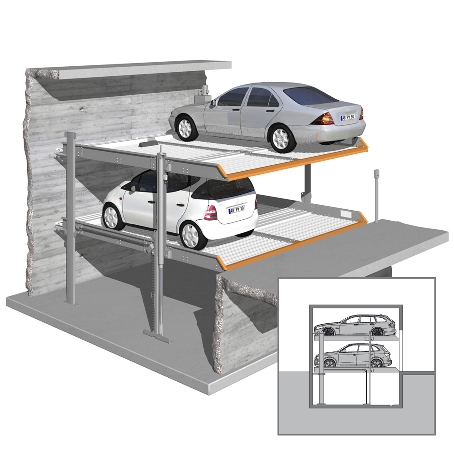 Produkt MultiBase 2072i des Herstellers KLAUS Multiparking anzeigen