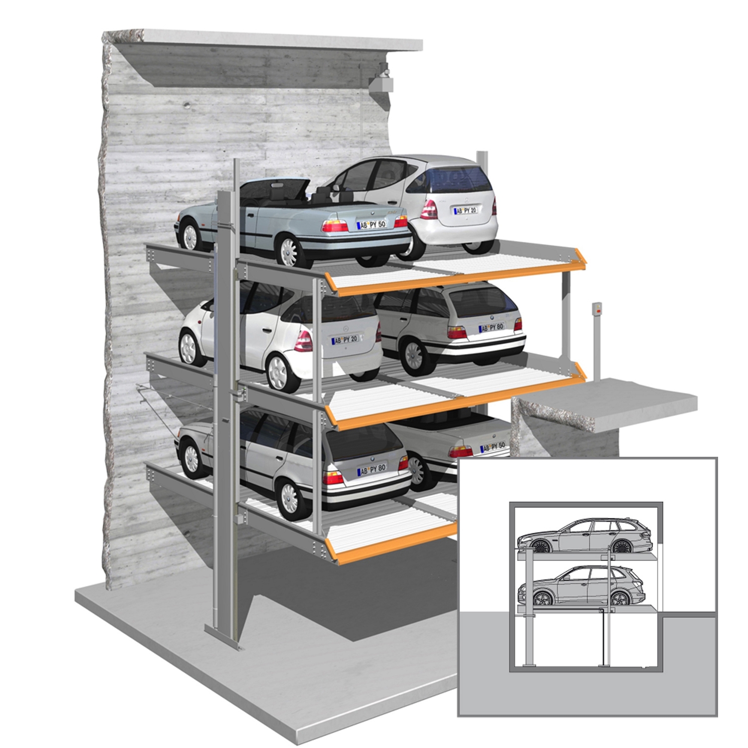 Produkt MultiBase G63 des Herstellers KLAUS Multiparking anzeigen