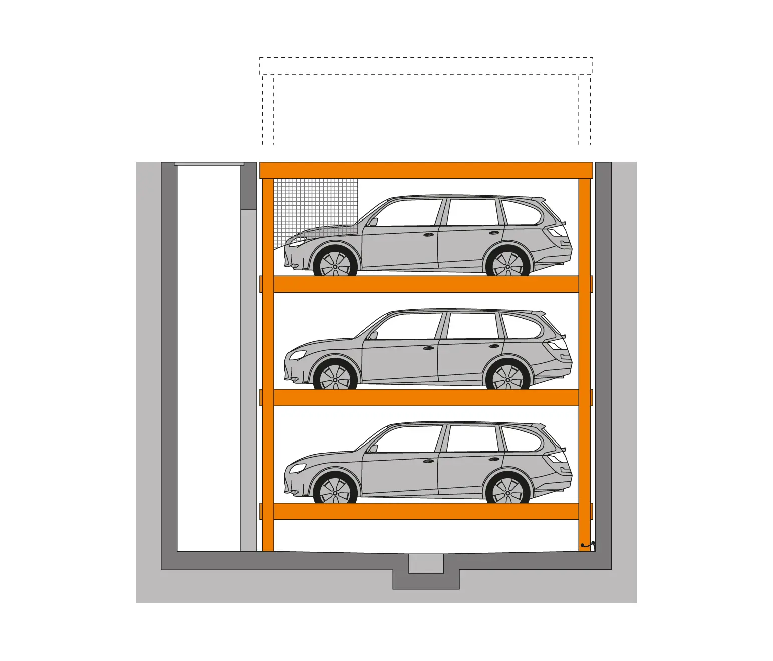 KLAUS Multiparking - MultiBase U3