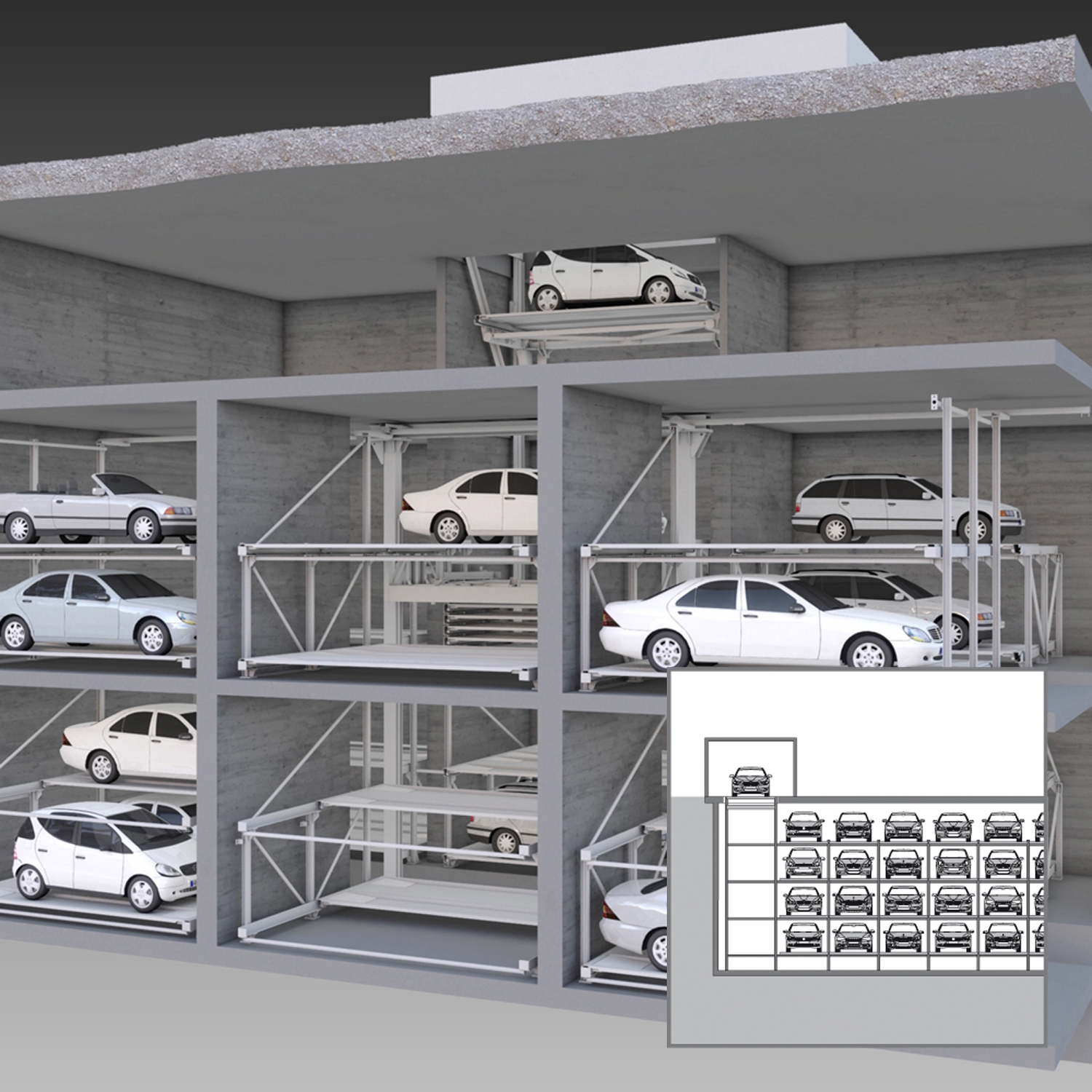 Display product MasterVario R3C from manufacturer KLAUS Multiparking