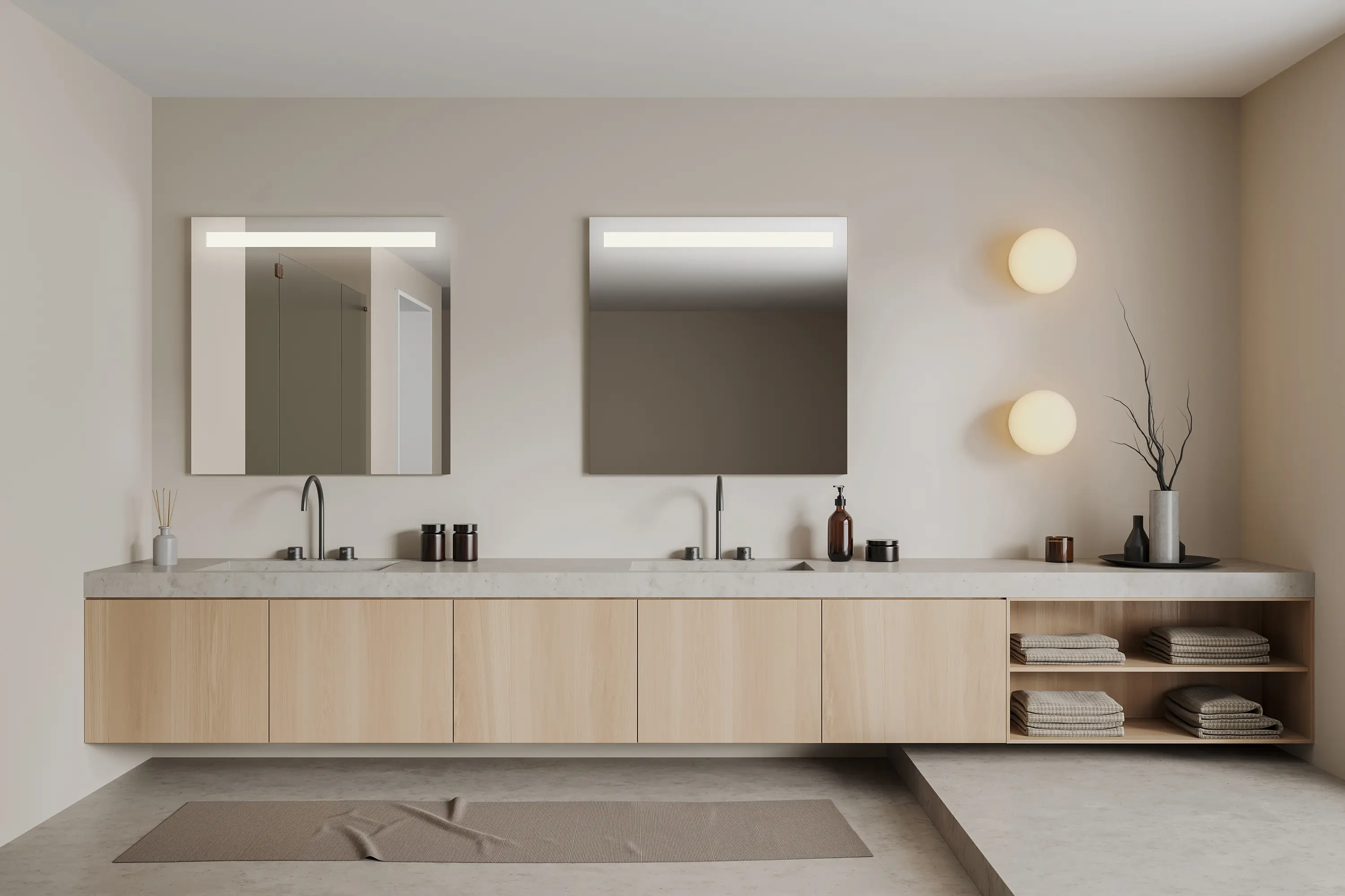 Deknudt Mirrors - B.Light 1