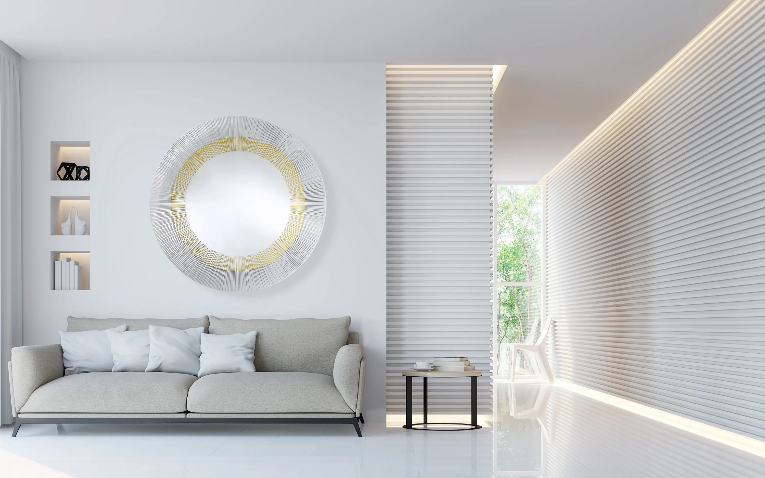 Deknudt Mirrors - Yoko Bronze