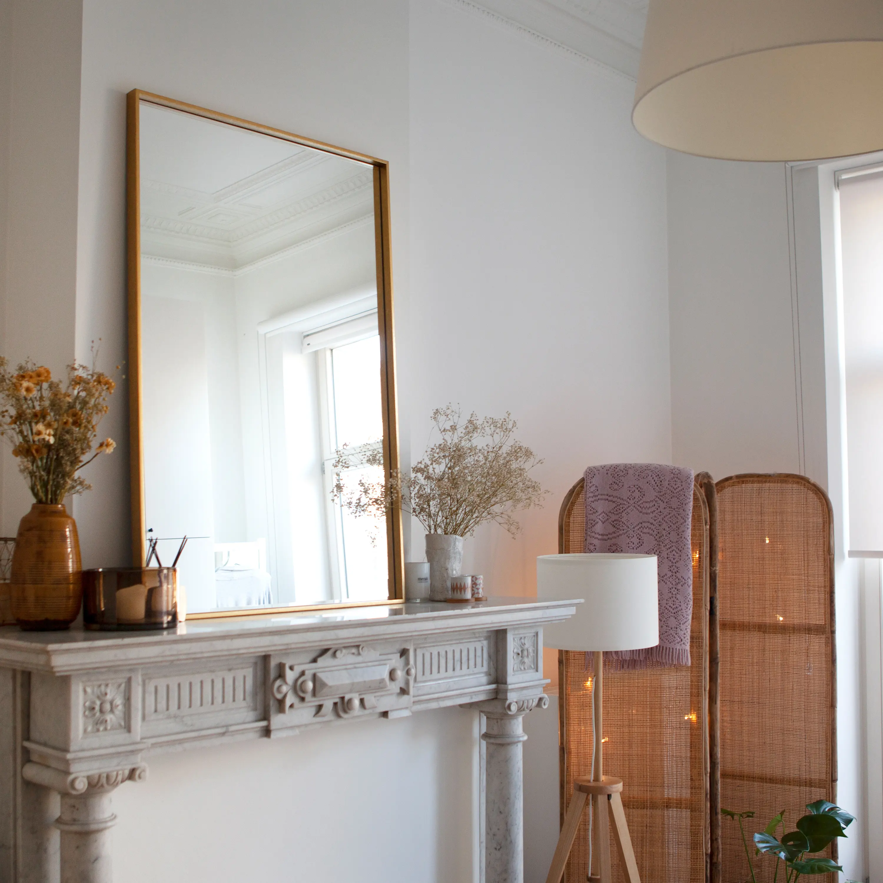 Deknudt Mirrors - Soho Gold Small Rect.