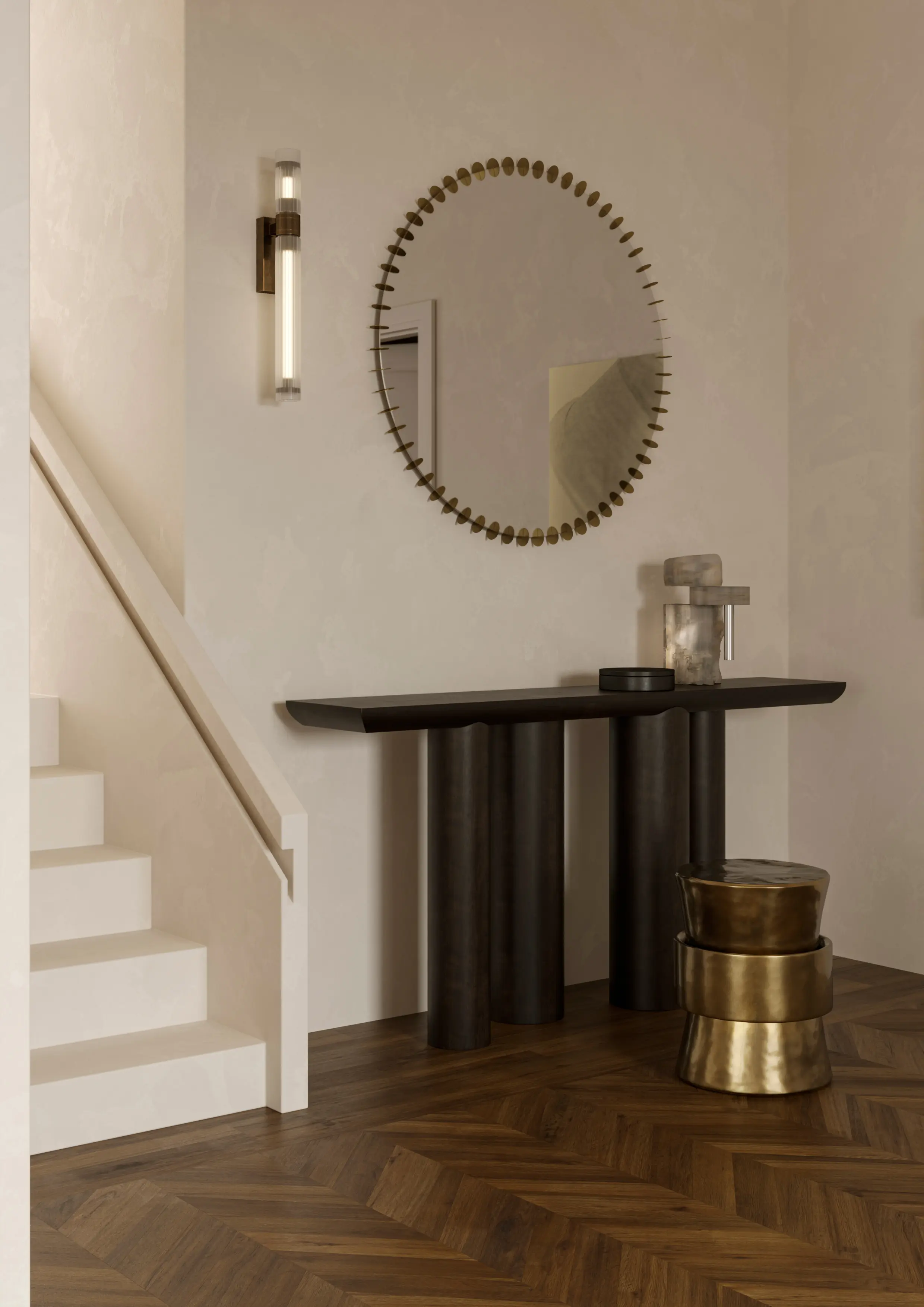 Deknudt Mirrors - Ray Gold