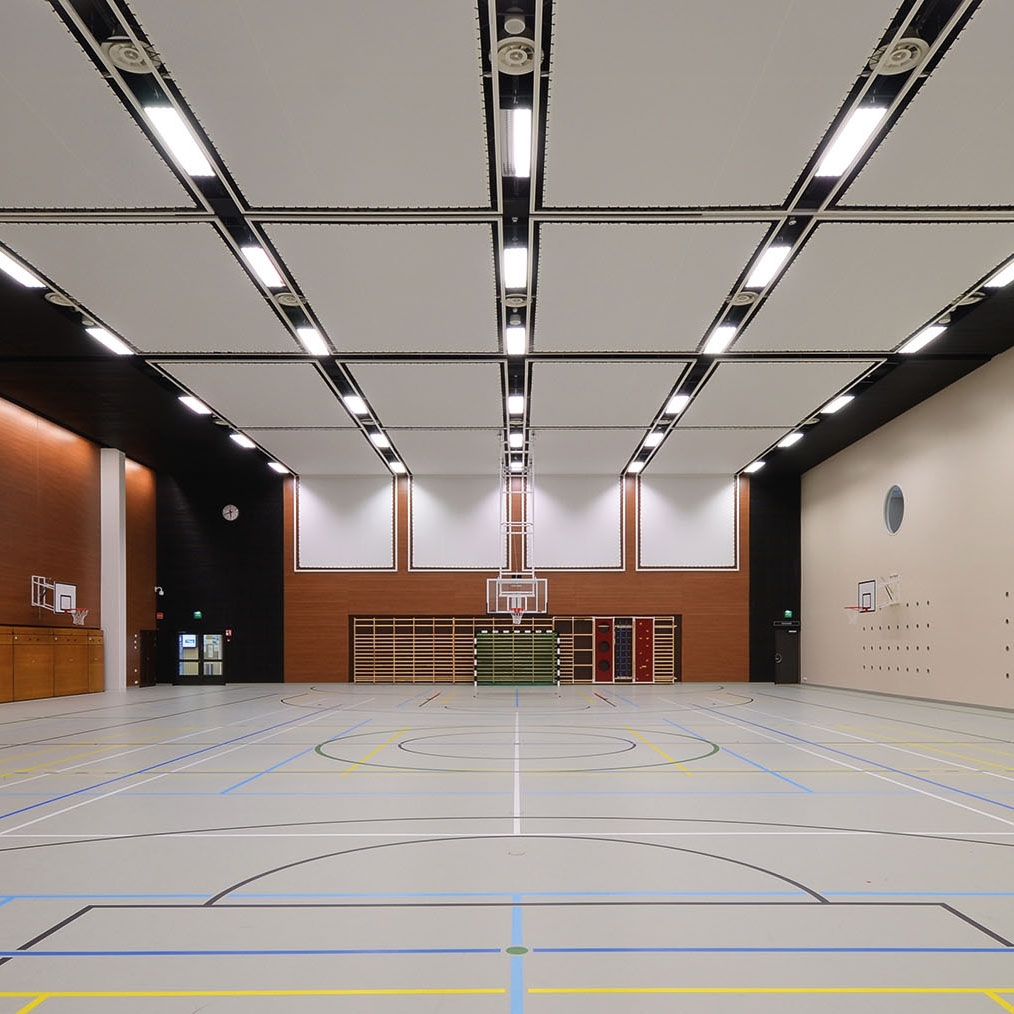 Mostrar el producto Our solution by lacing, spring or platinum | Barrisol Trempoacoustic® αw = 1.0 del fabricante BARRISOL