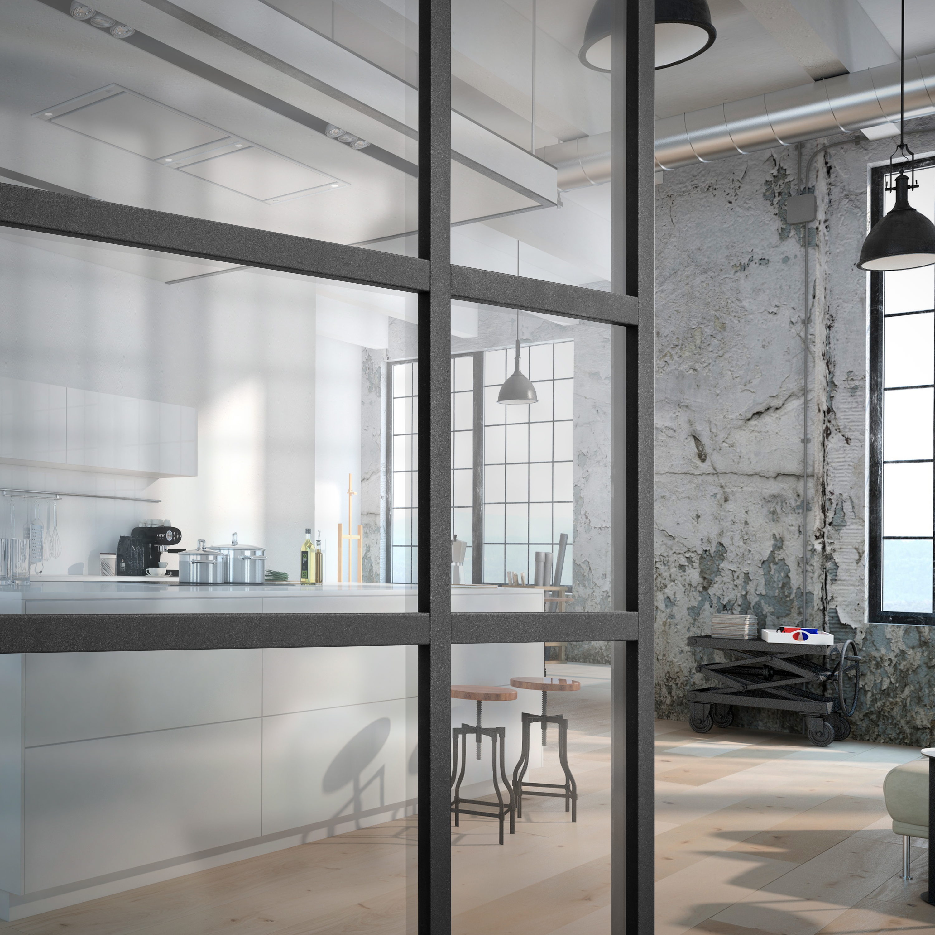 Produkt Moderne Innentüren Pivot Türen SVING Glas des Herstellers ComTür anzeigen