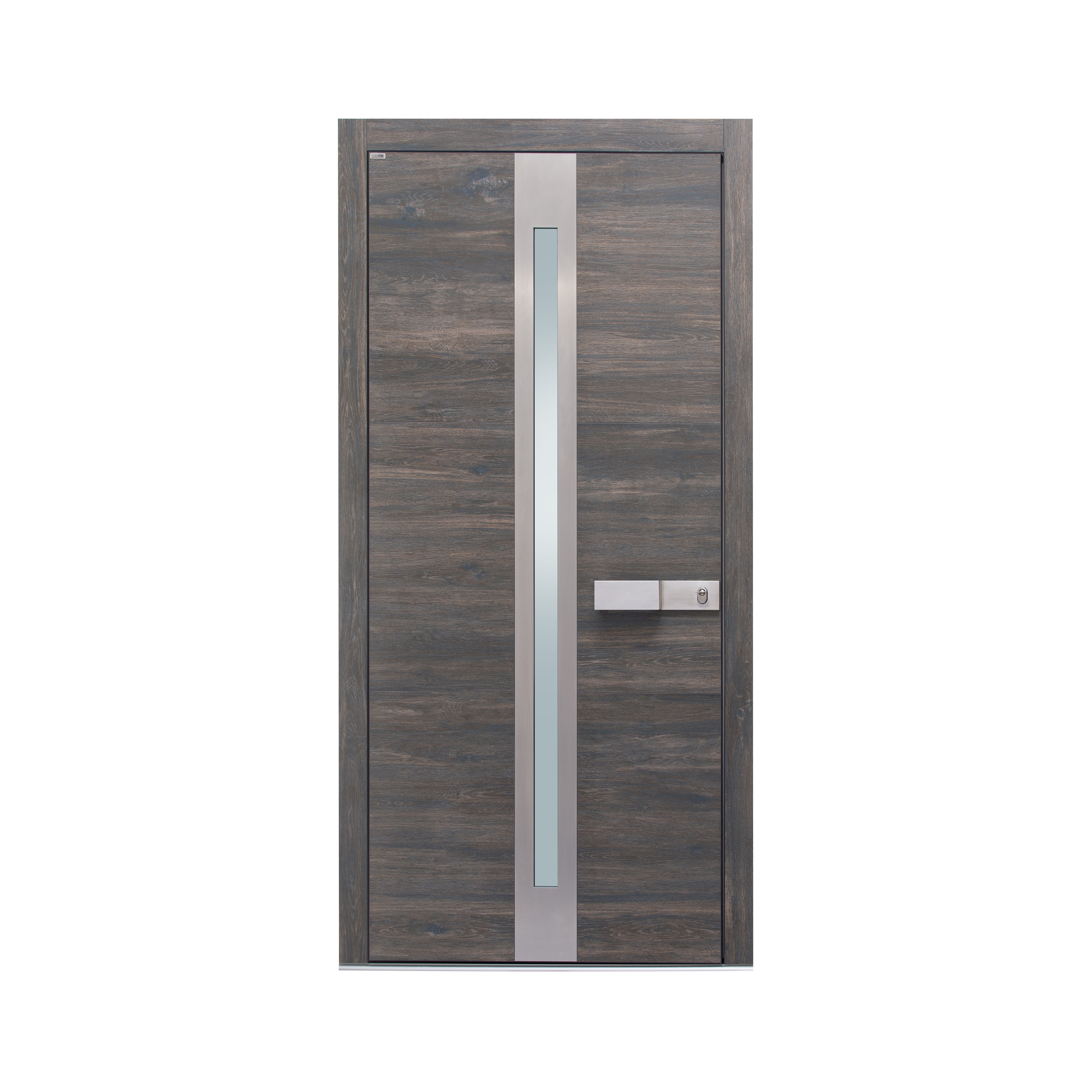 Display product Modern front doors frameless doors CERA from manufacturer ComTür