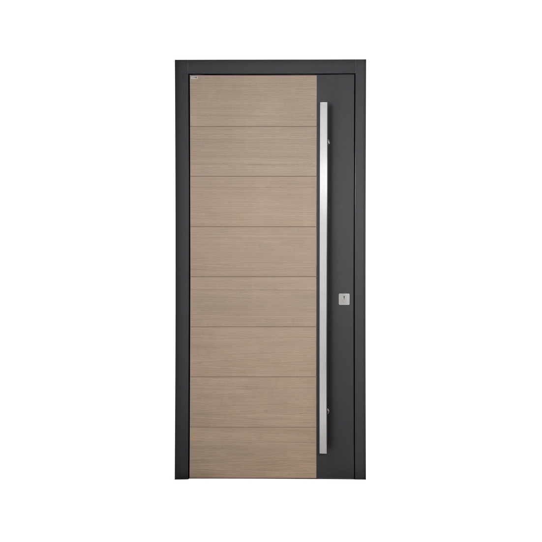 Display product Modern front doors frameless doors CERA from manufacturer ComTür