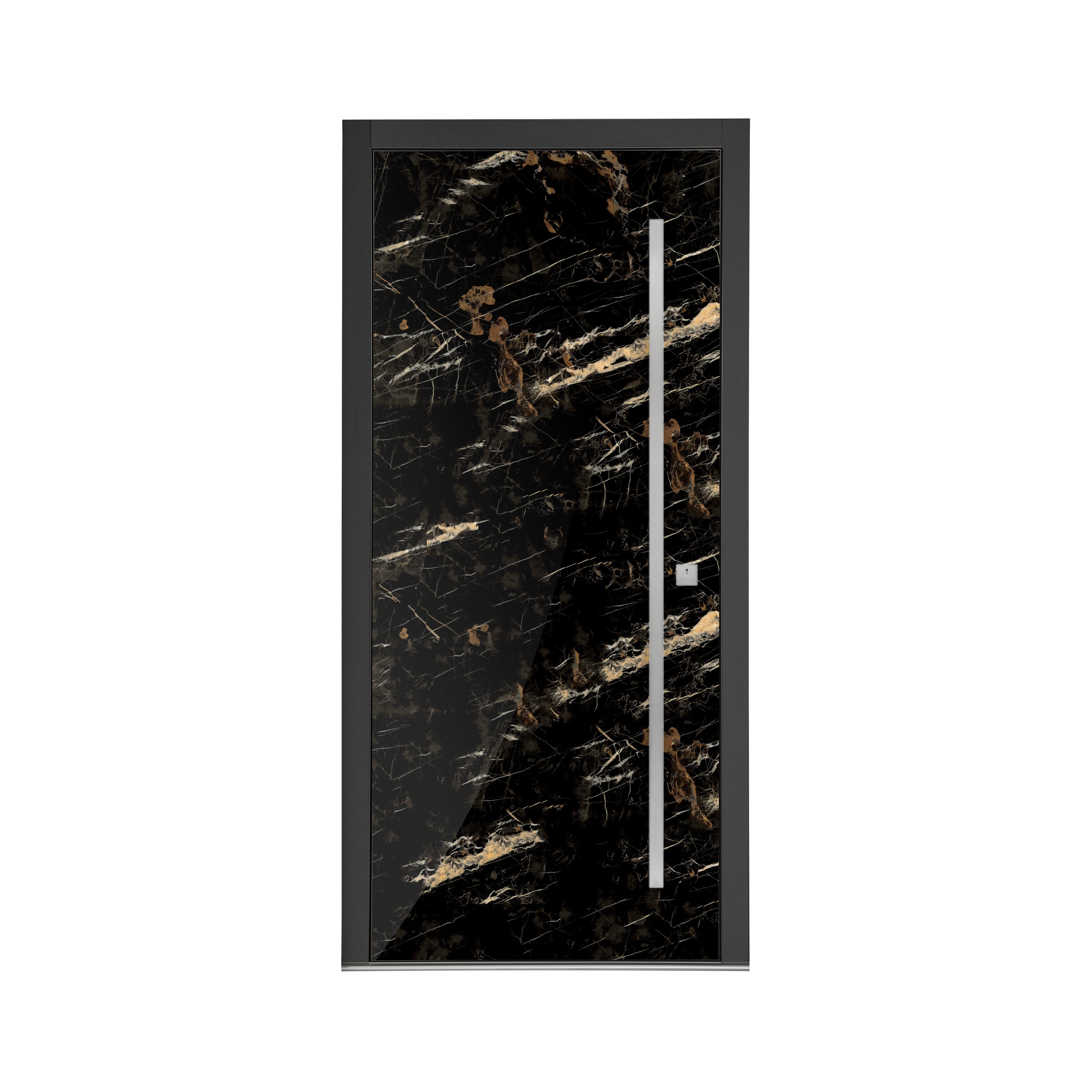 Display product Modern front doors doors with special surfaces STONE from manufacturer ComTür