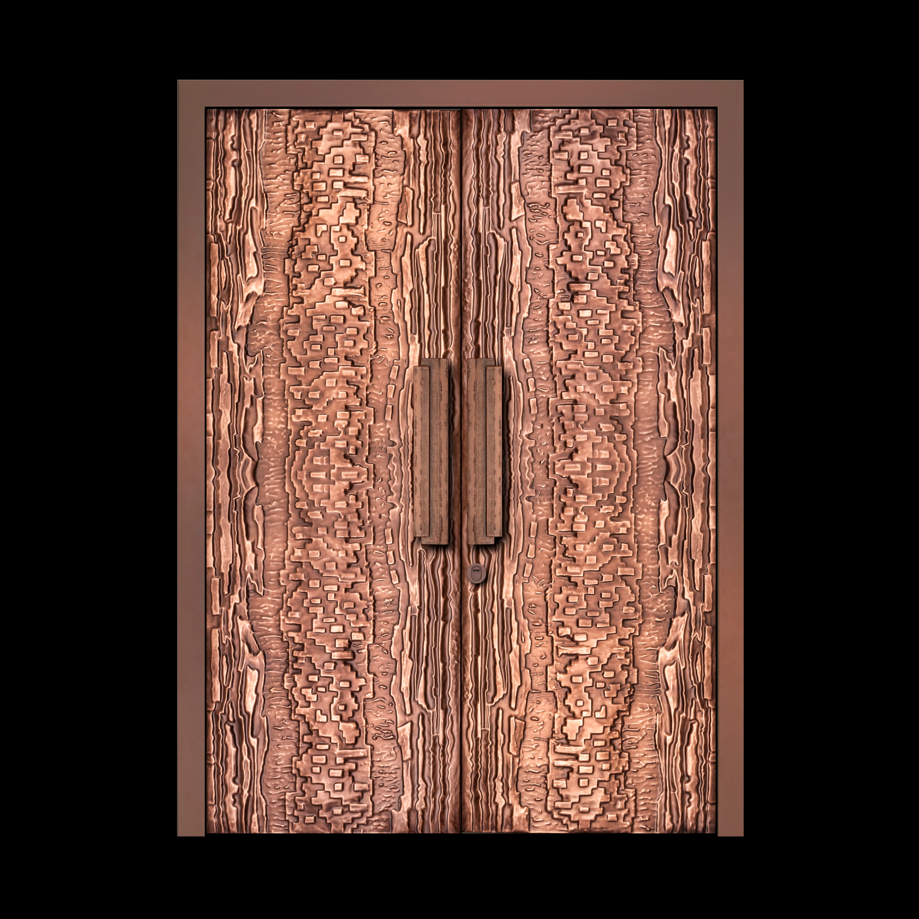 Produkt Klassische Wohnungseingangstüren Türen mit besonderen Oberflächen COPPER des Herstellers ComTür anzeigen