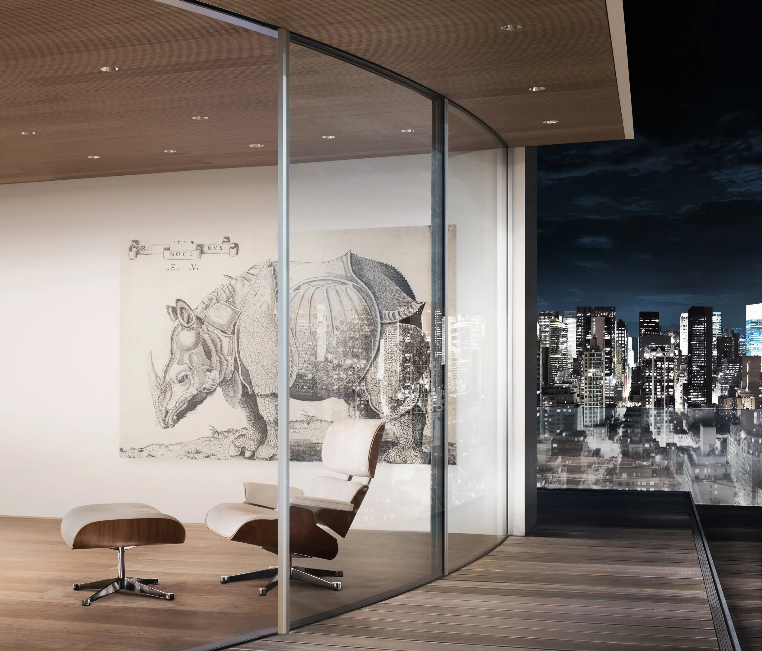 Sky-Frame - Arc sliding window