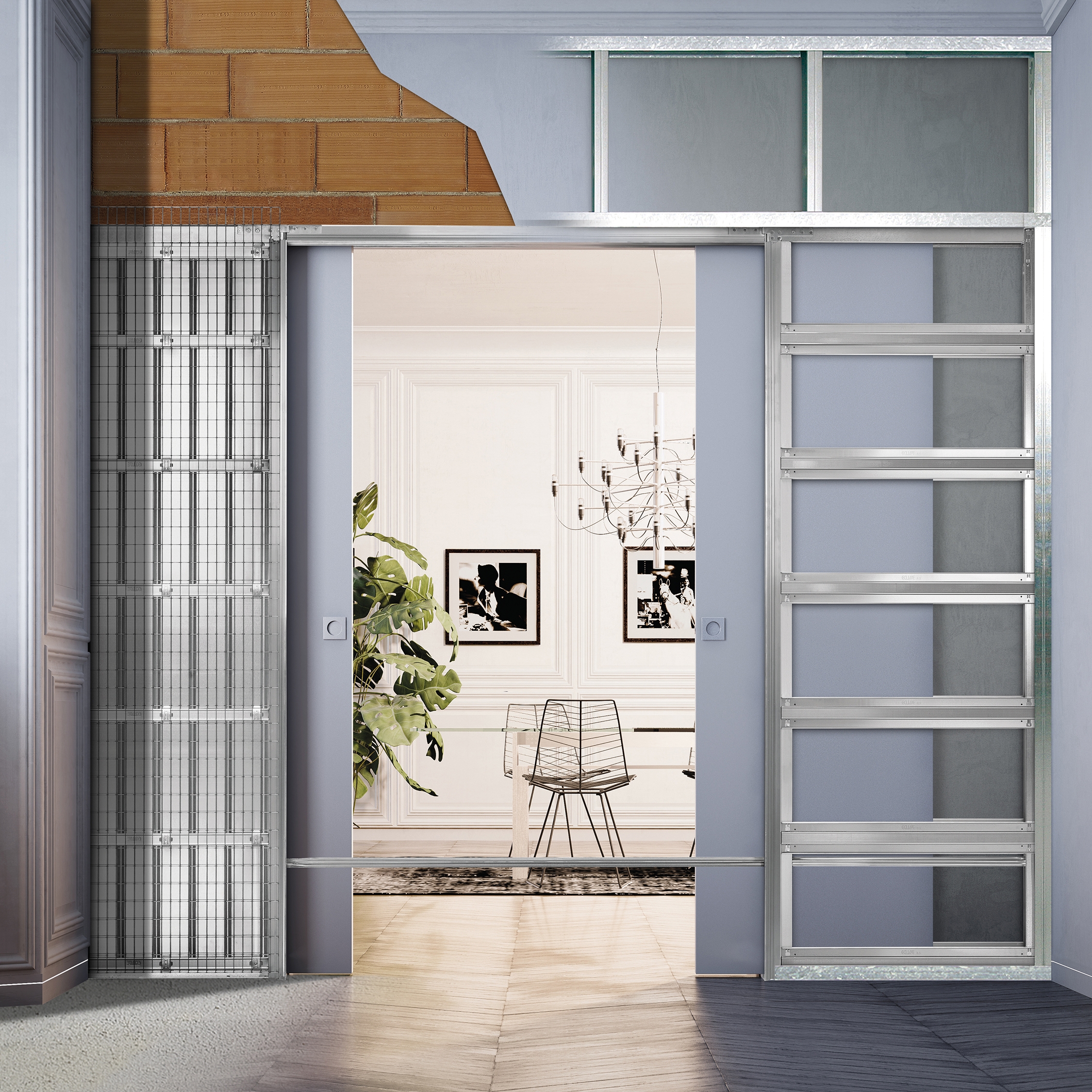 Display product ECLISSE Syntesis Line Double from manufacturer ECLISSE