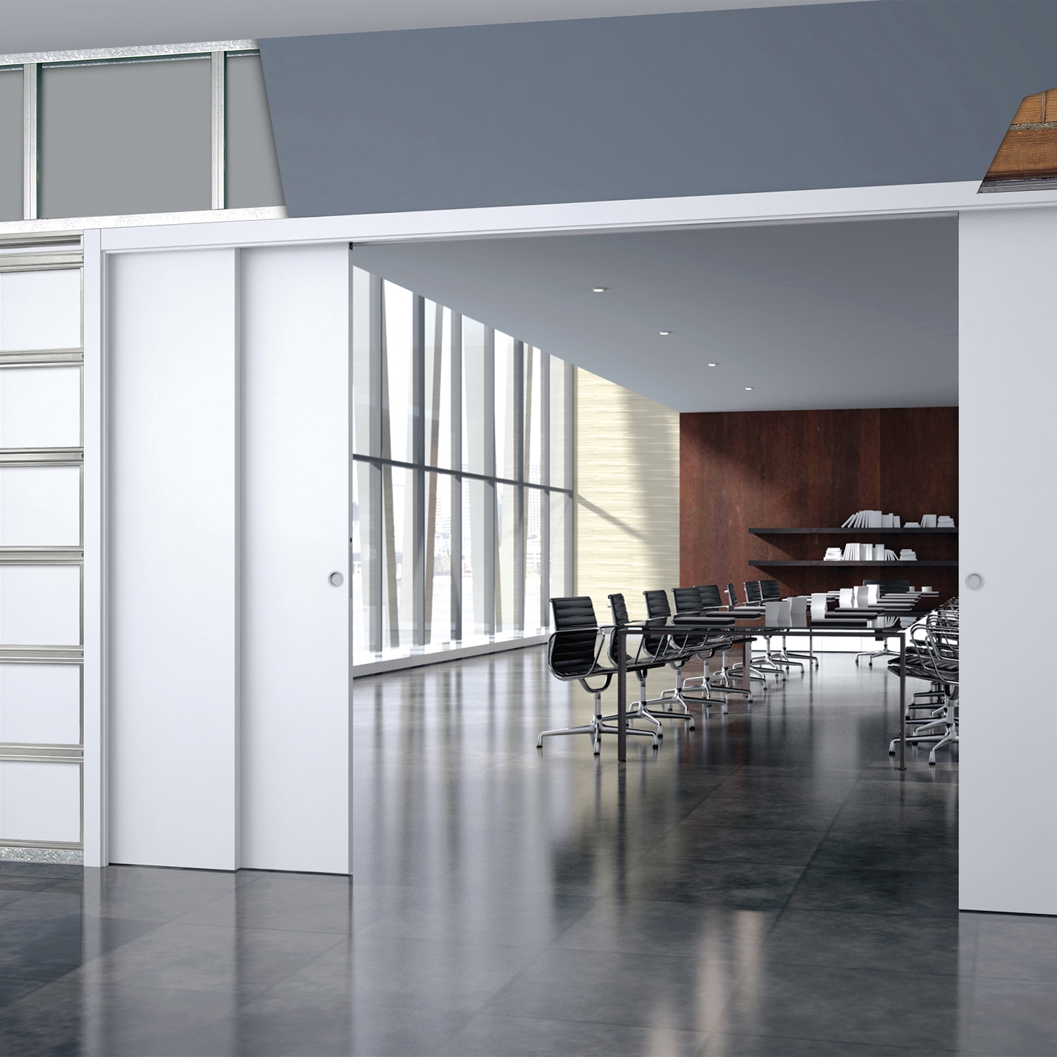 Display product ECLISSE Telescopic Double from manufacturer ECLISSE