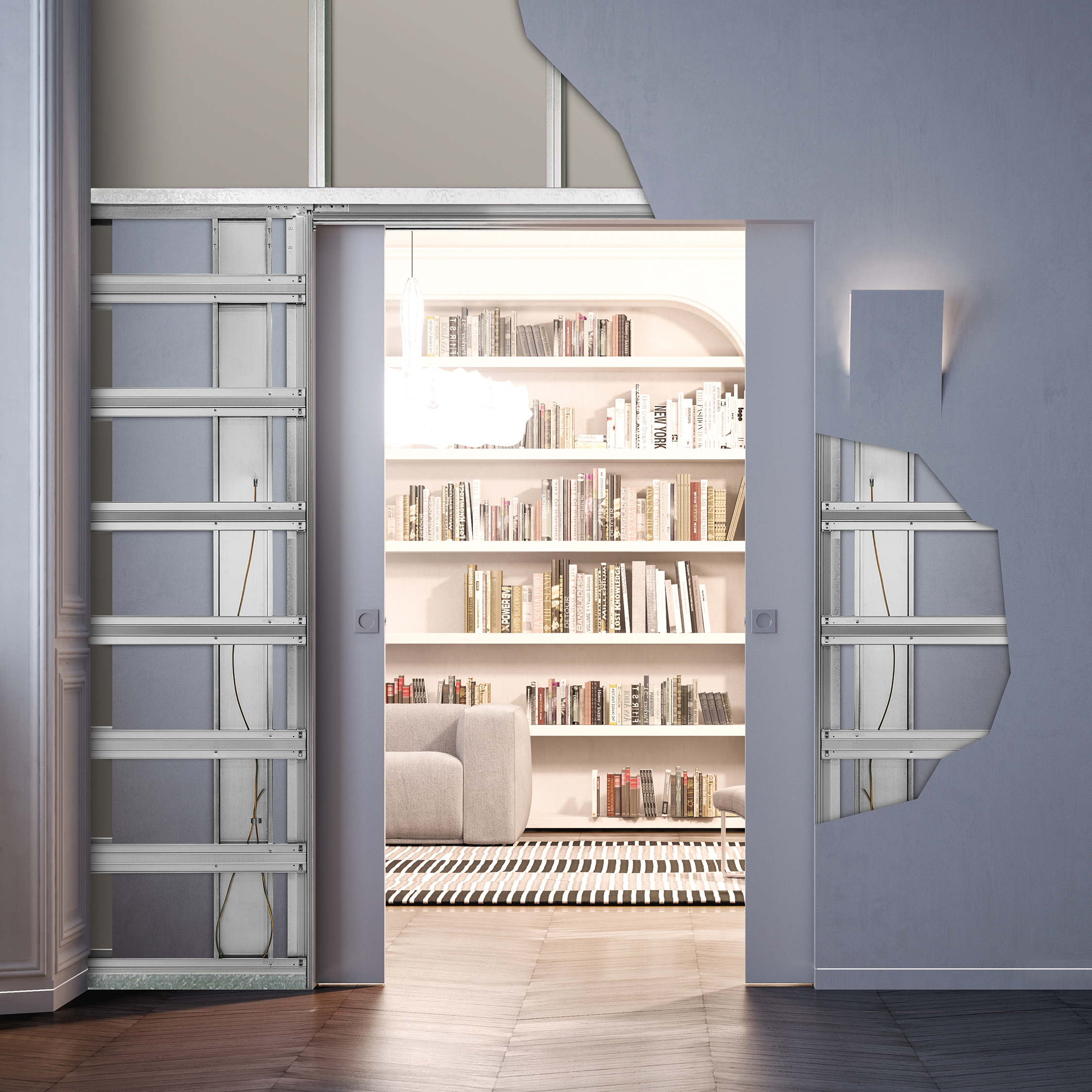 Display product ECLISSE Syntesis Luce Double from manufacturer ECLISSE