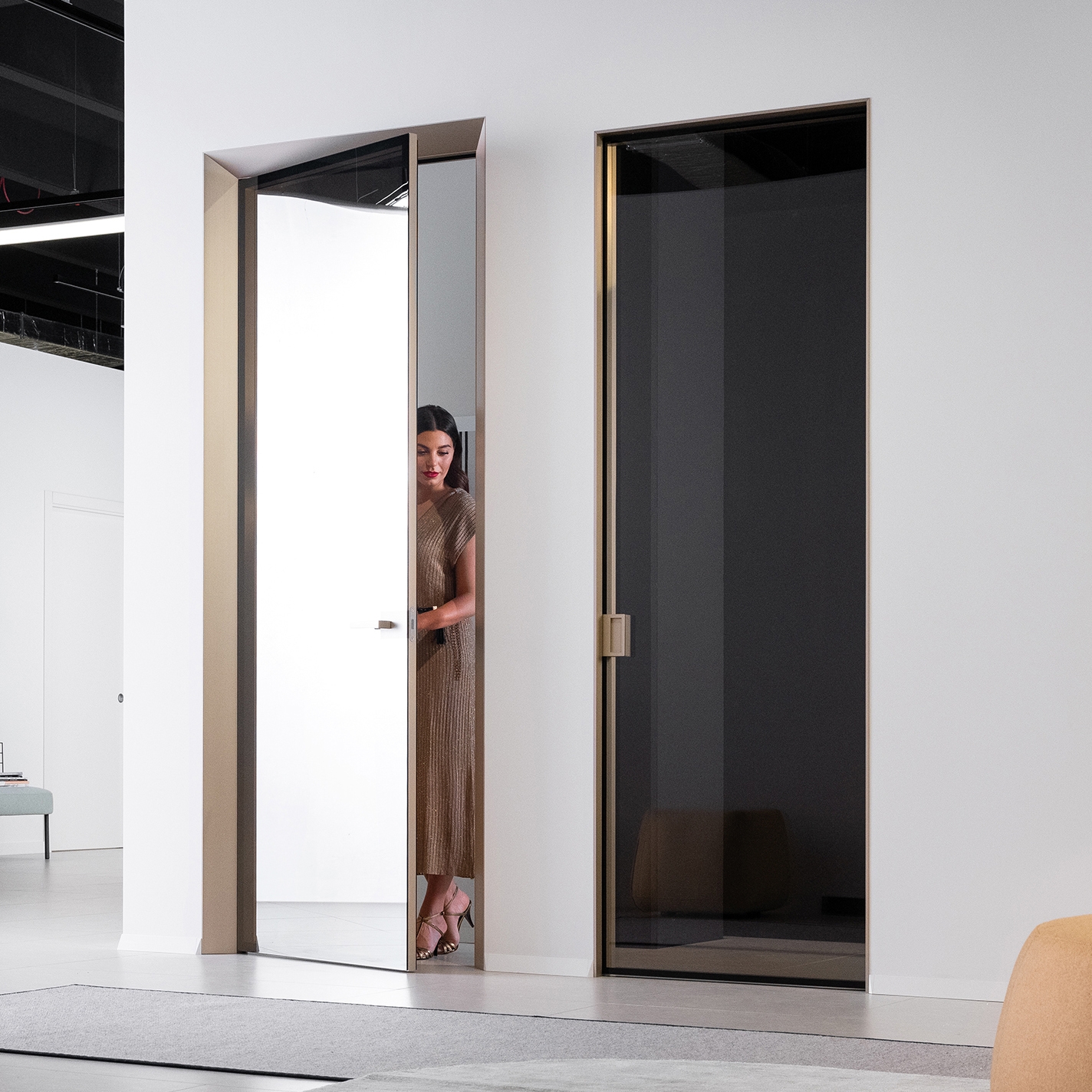 Display product Glass and aluminium doors from manufacturer ECLISSE