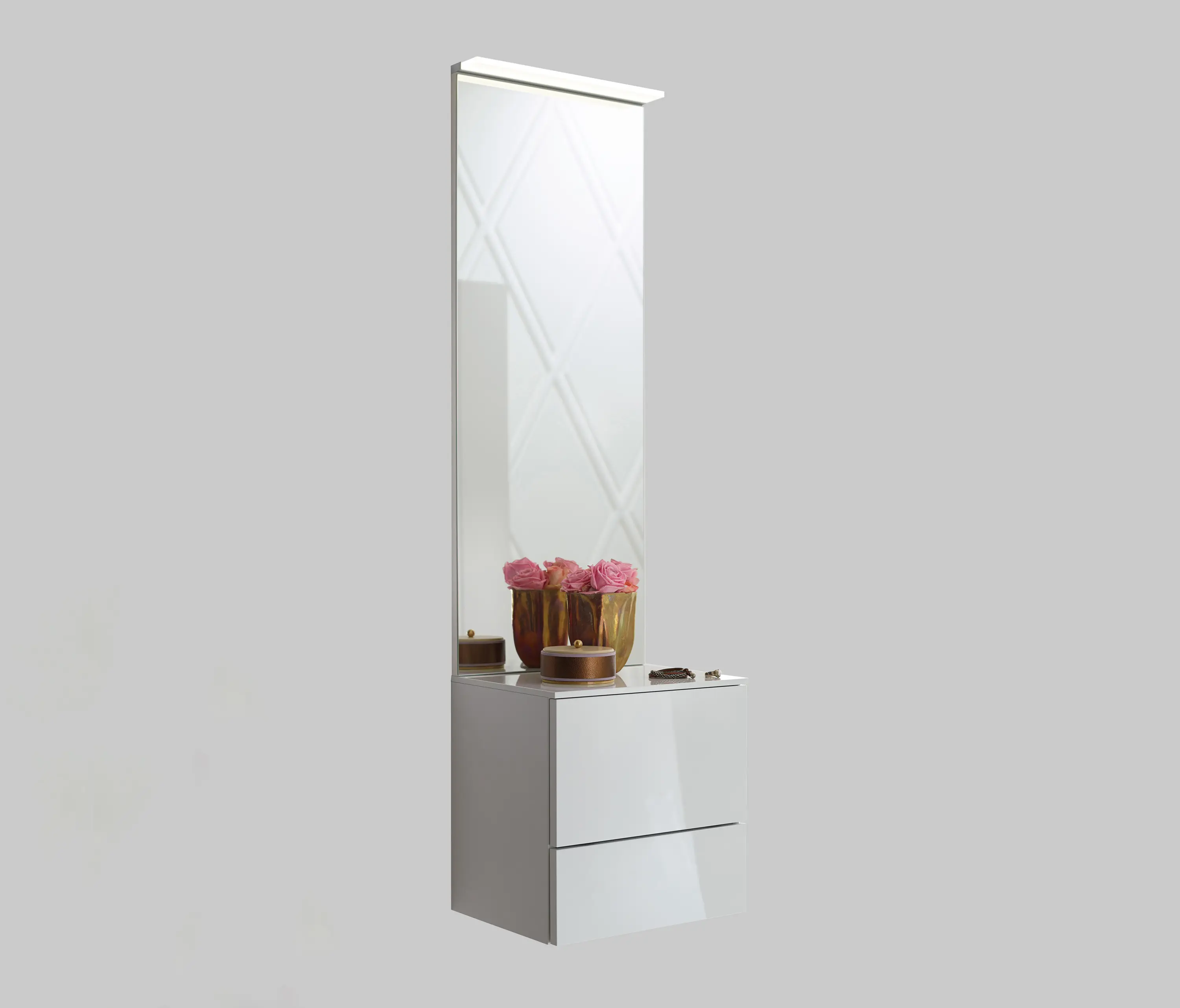 burgbad - Crono | Mirror - drawer unit