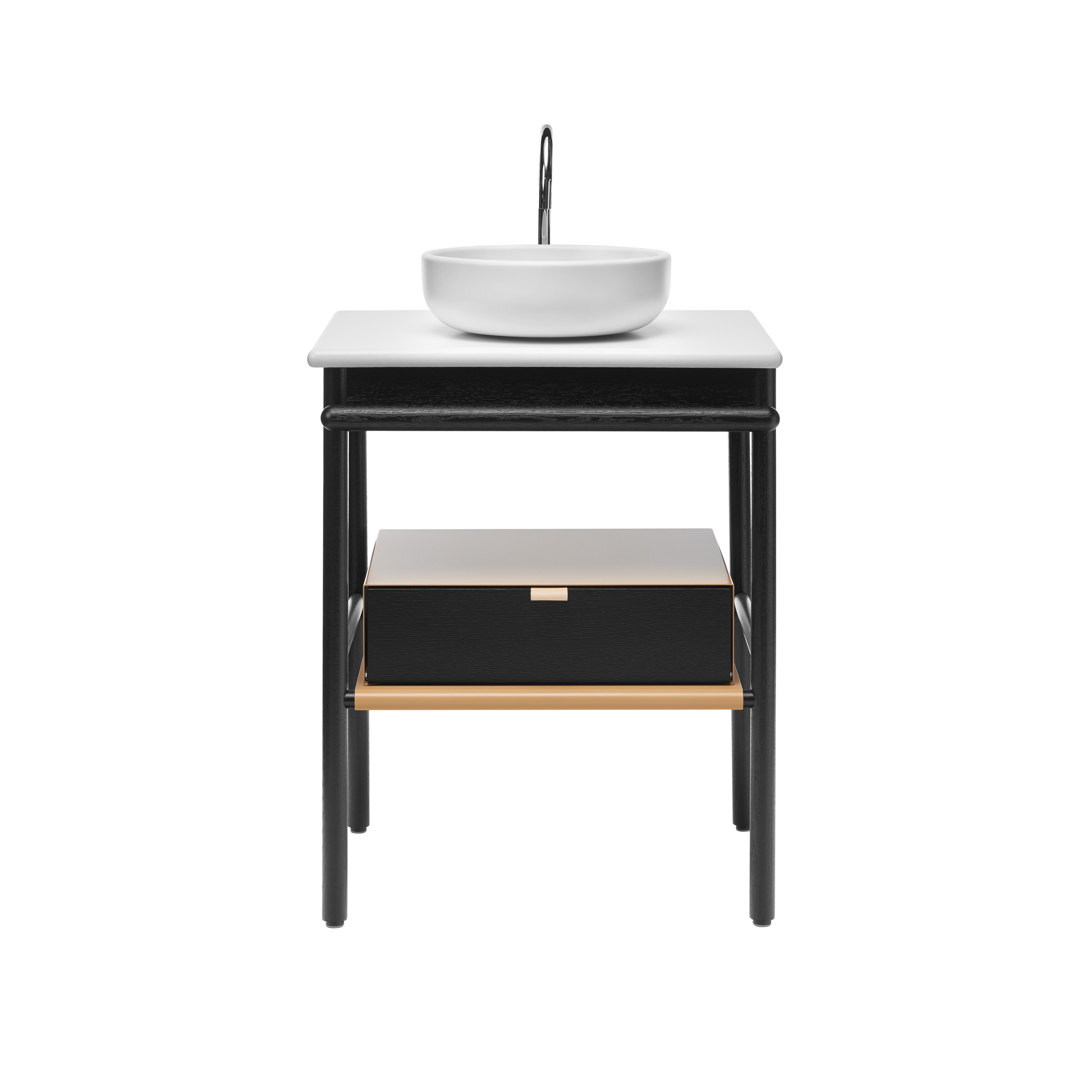 Mostra il prodotto Mya | Ceramic washbasin incl. vanity unit del produttore burgbad