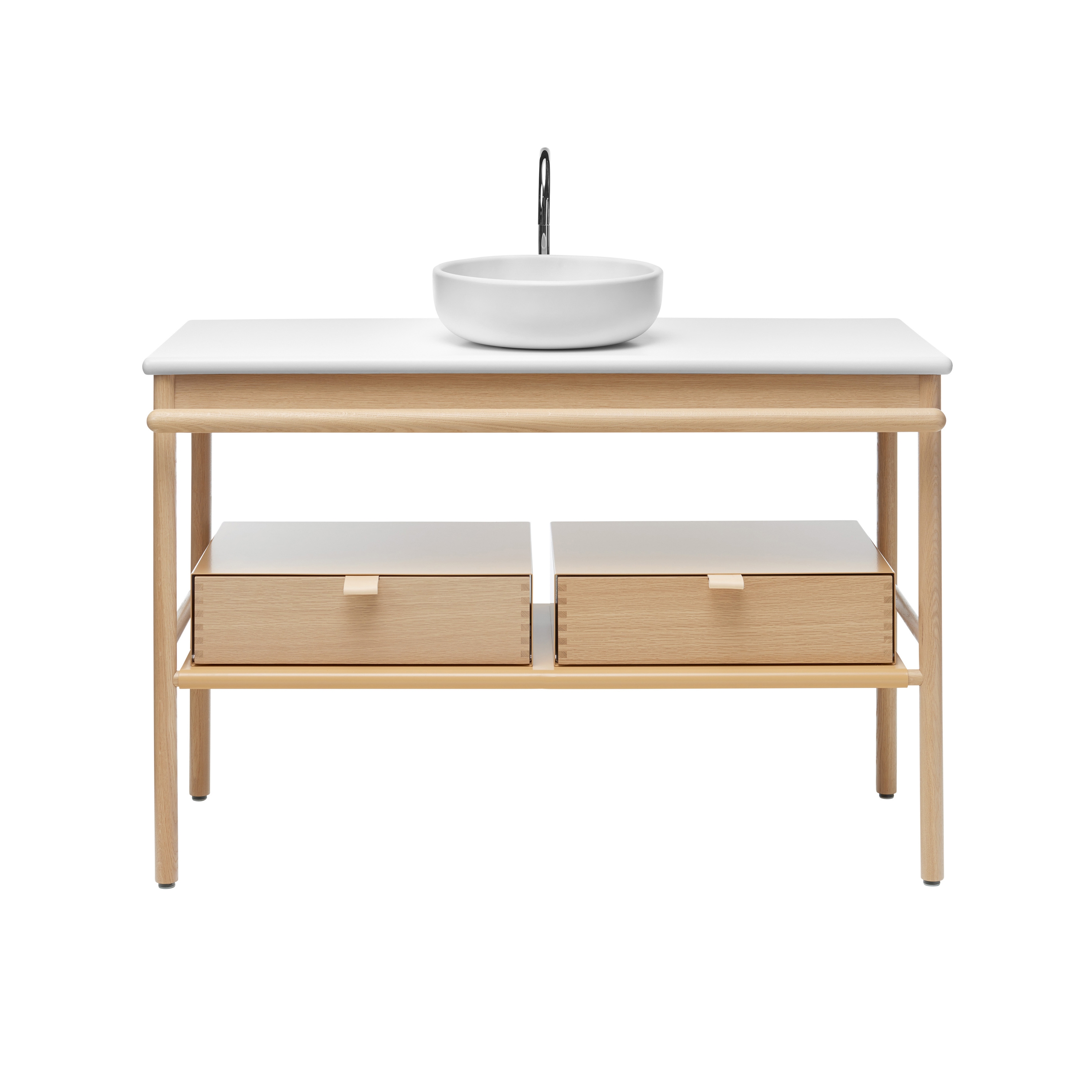 Mostra il prodotto Mya | Ceramic washbasin incl. vanity unit del produttore burgbad