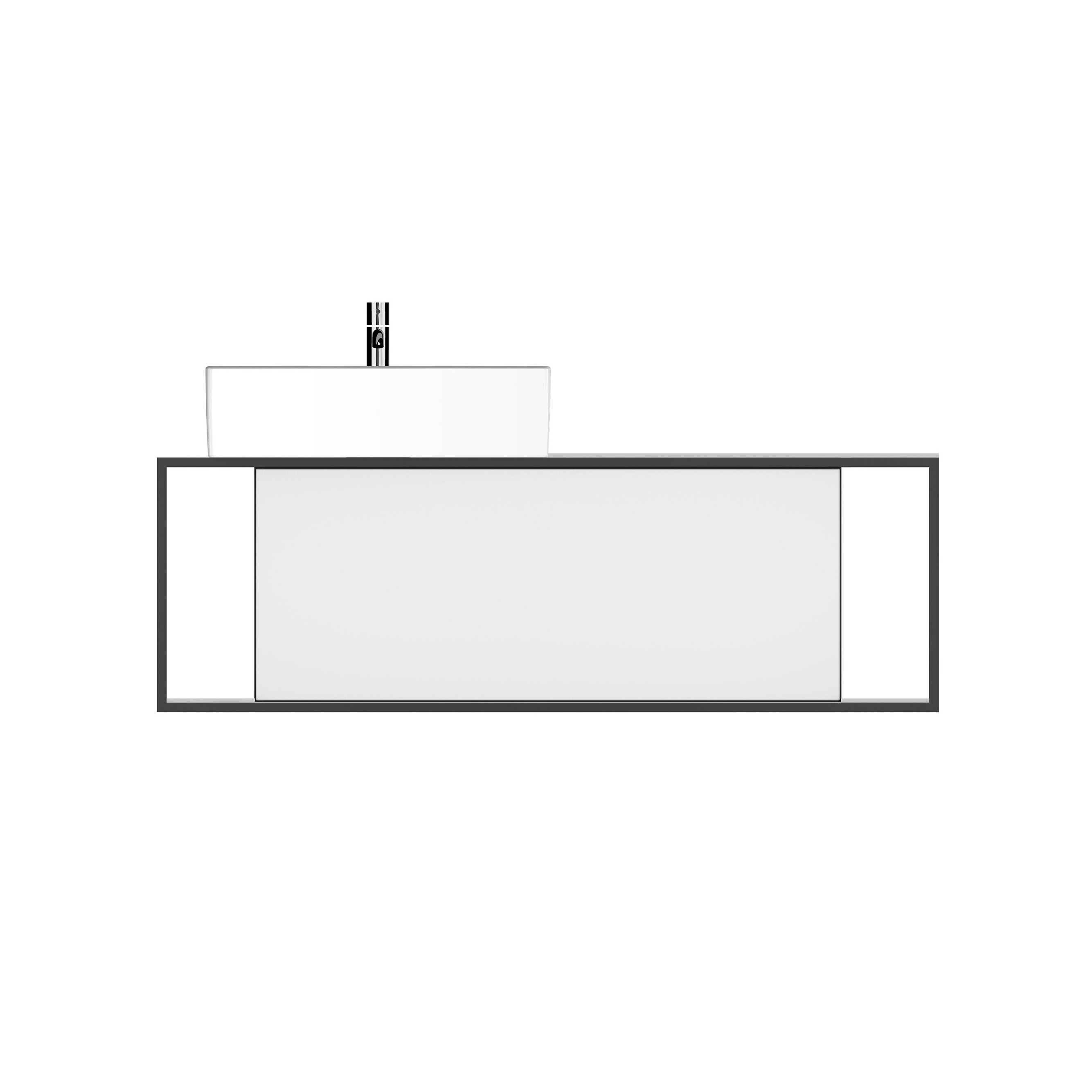 Mostra il prodotto Junit | Ceramic washbasin incl. vanity unit del produttore burgbad