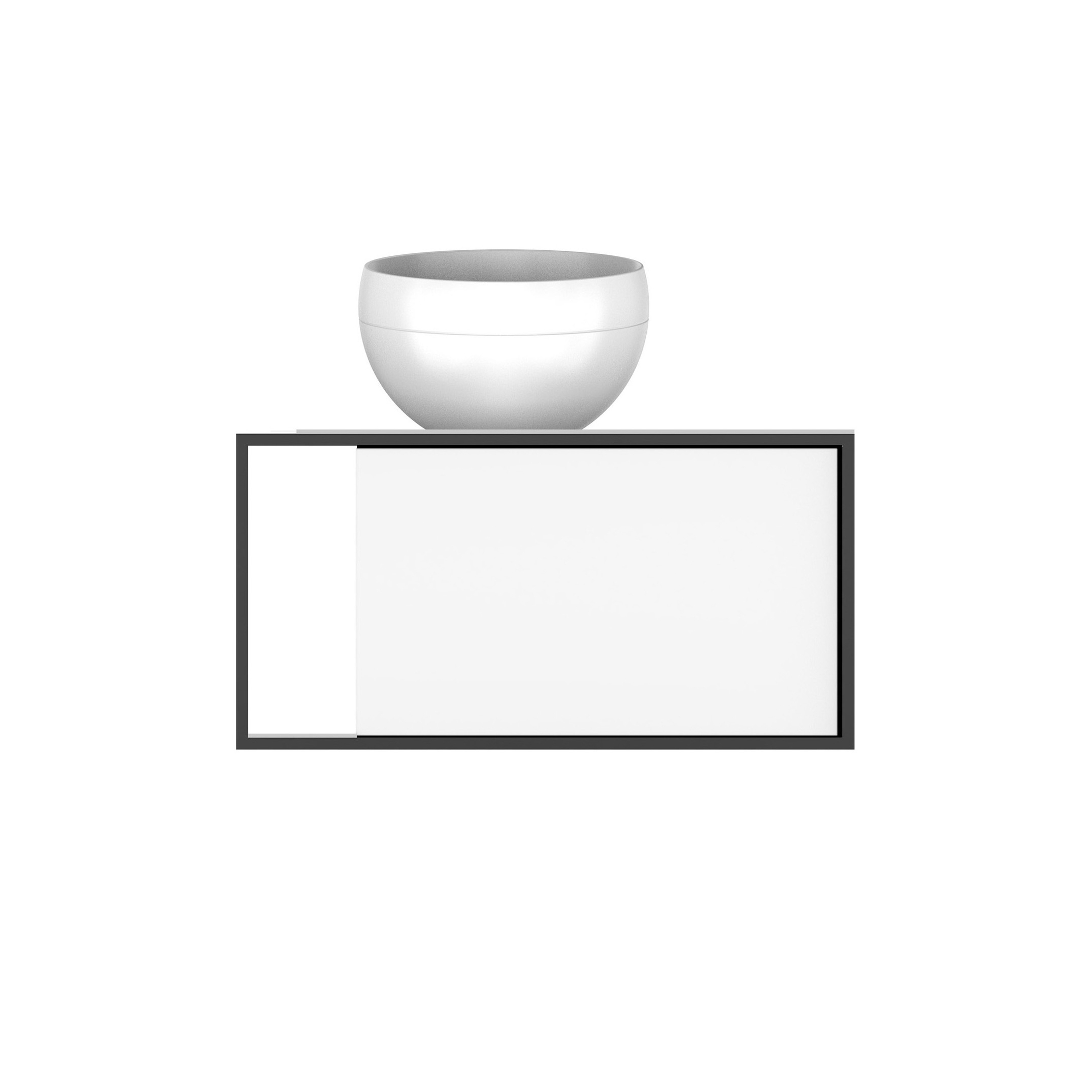 Mostra il prodotto Junit | Mineral cast washbasin incl. vanity unit del produttore burgbad