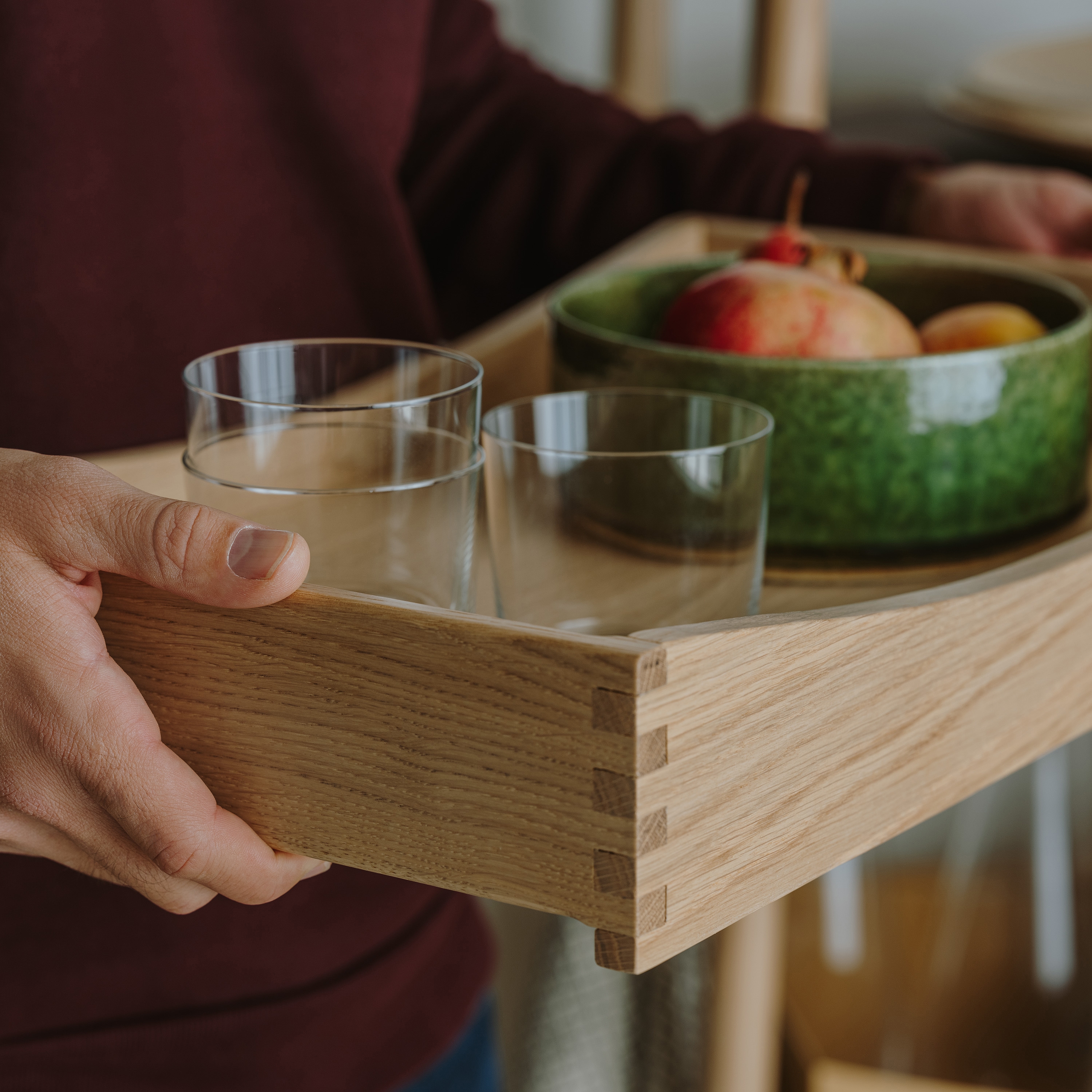 Produkt Mya | Holztablett des Herstellers burgbad anzeigen