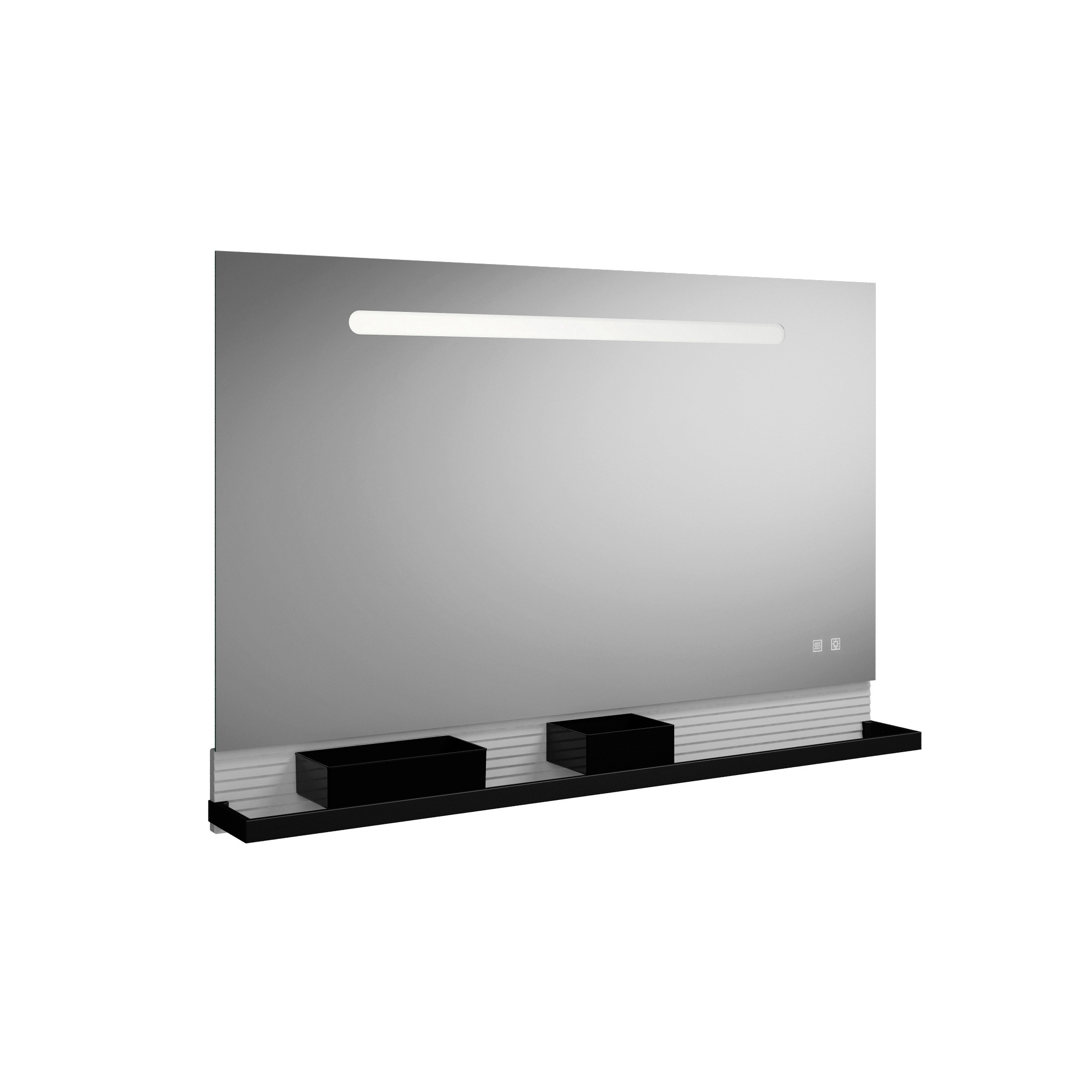 Vertoon produk Fiumo | illuminated mirror van vervaardiger burgbad