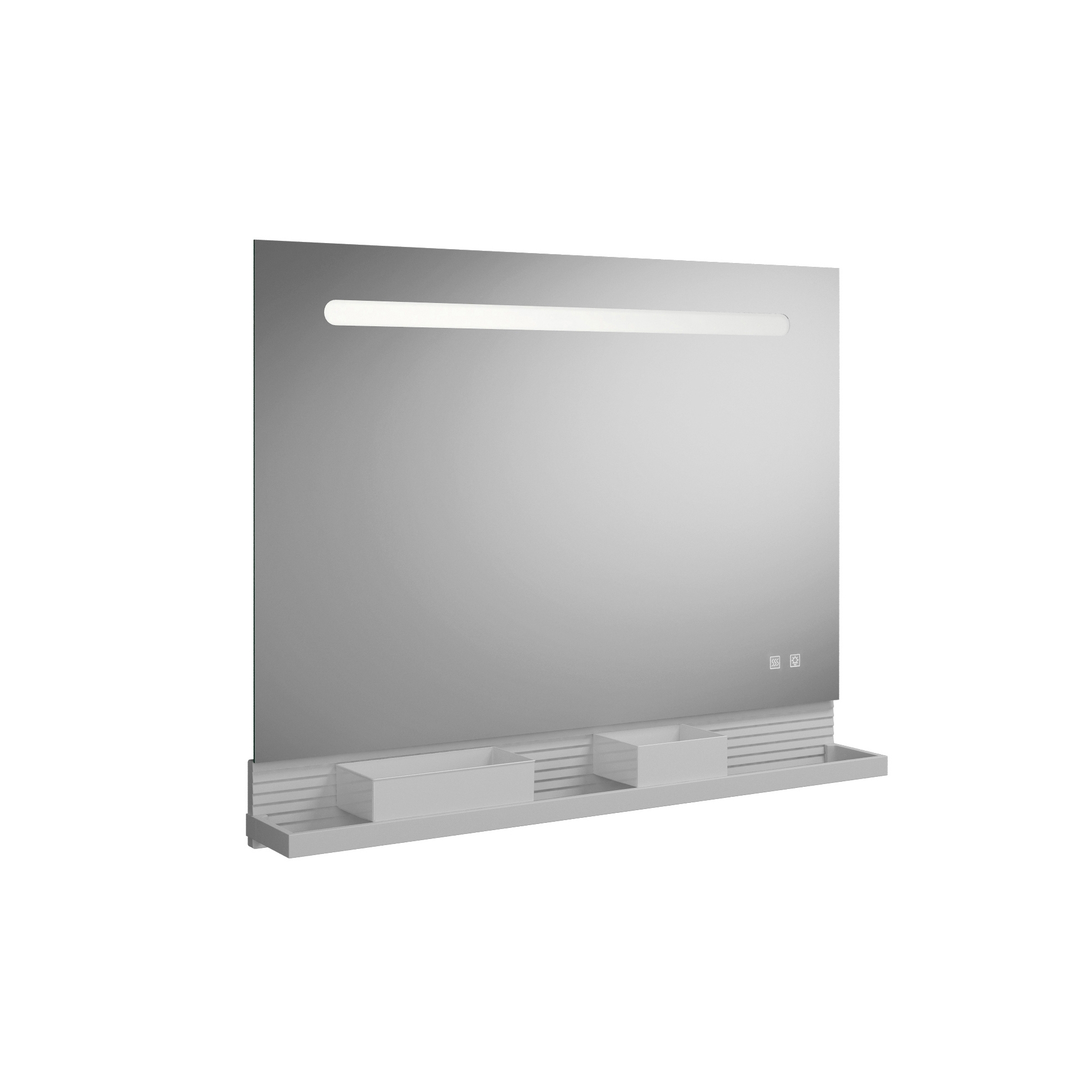 Vertoon produk Fiumo | illuminated mirror van vervaardiger burgbad