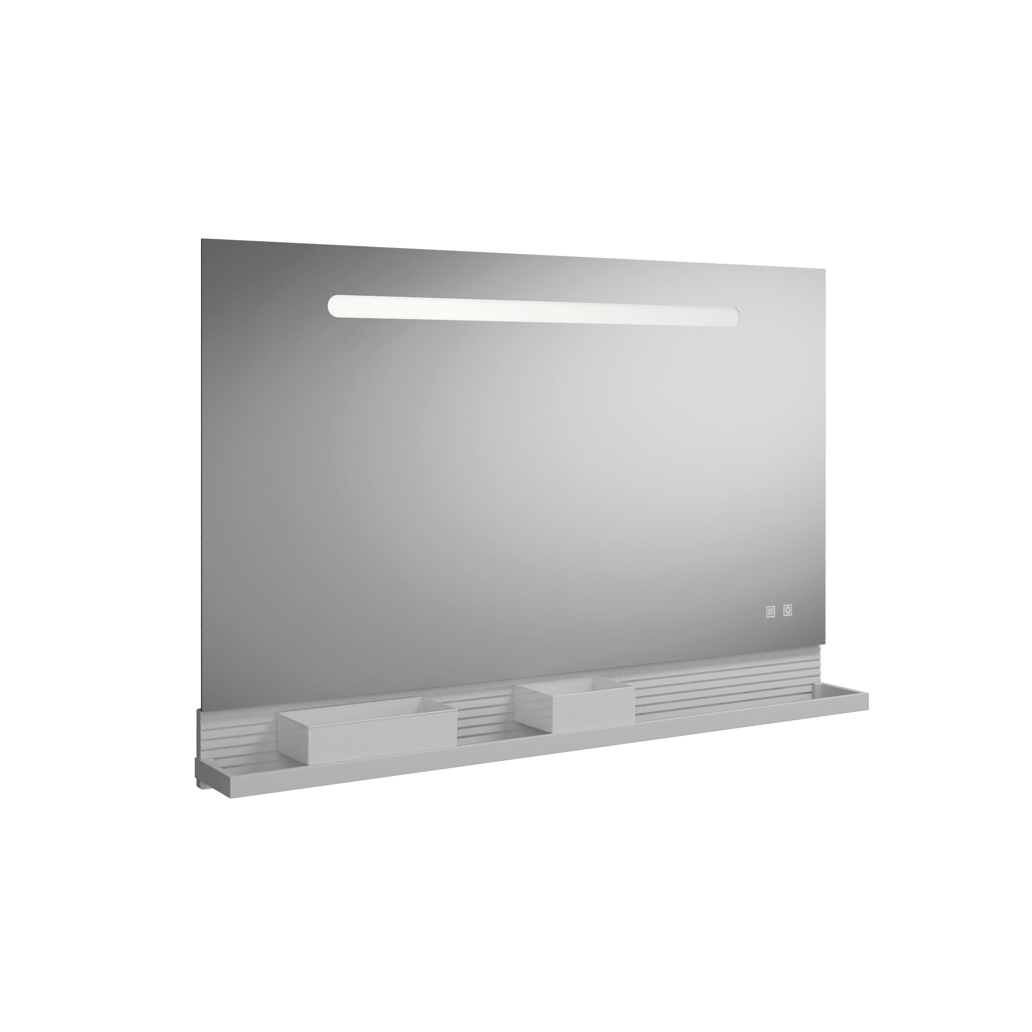Vertoon produk Fiumo | illuminated mirror van vervaardiger burgbad