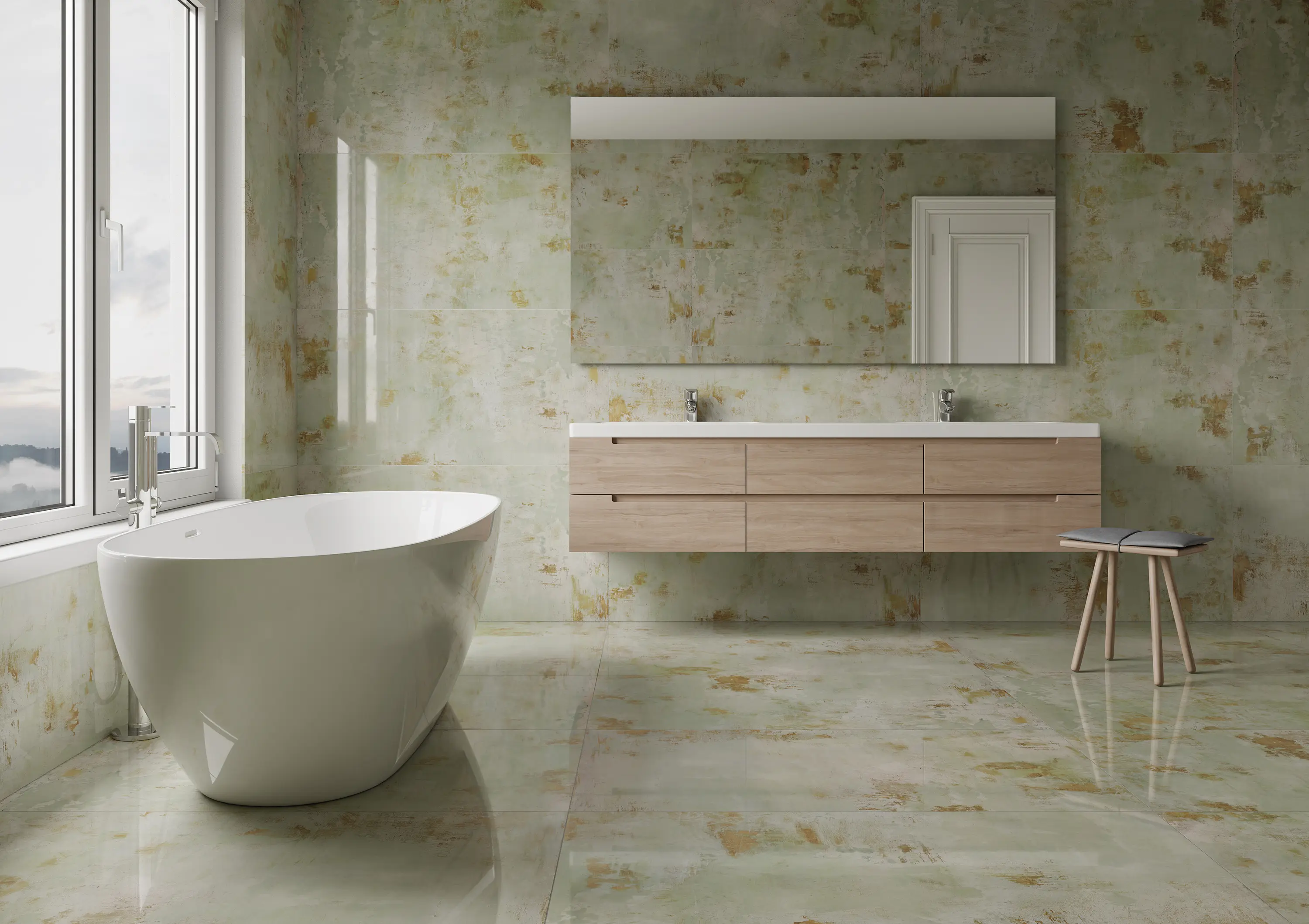 Apavisa - Unique Polished Mood Green