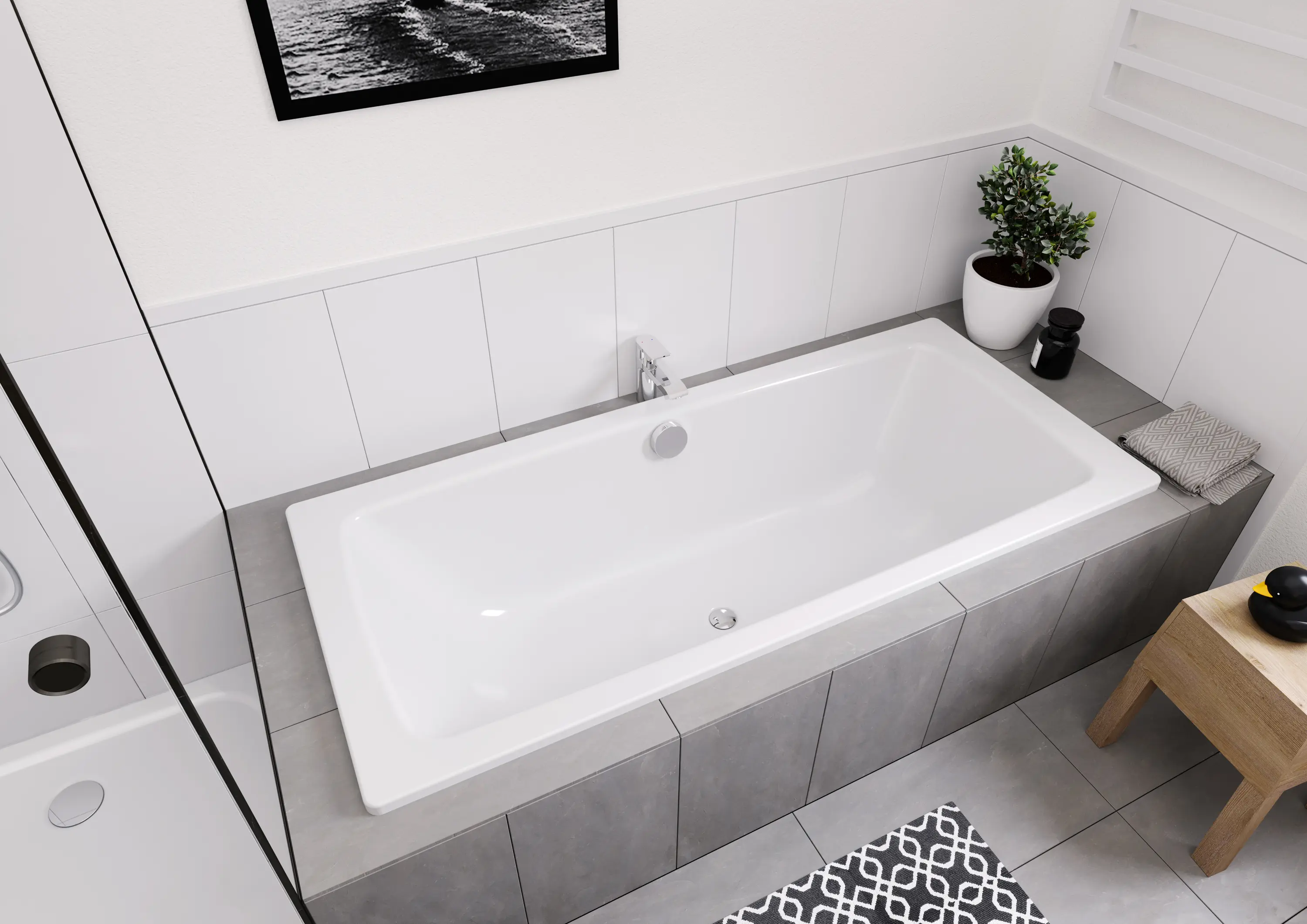 Kaldewei - Cayono Duo alpine white matt