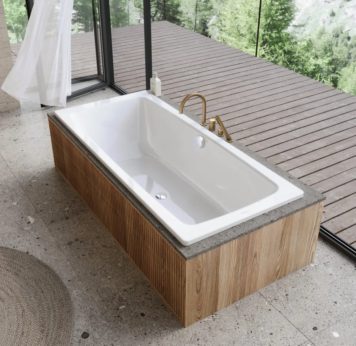 Kaldewei - Cayono Duo alpine white matt