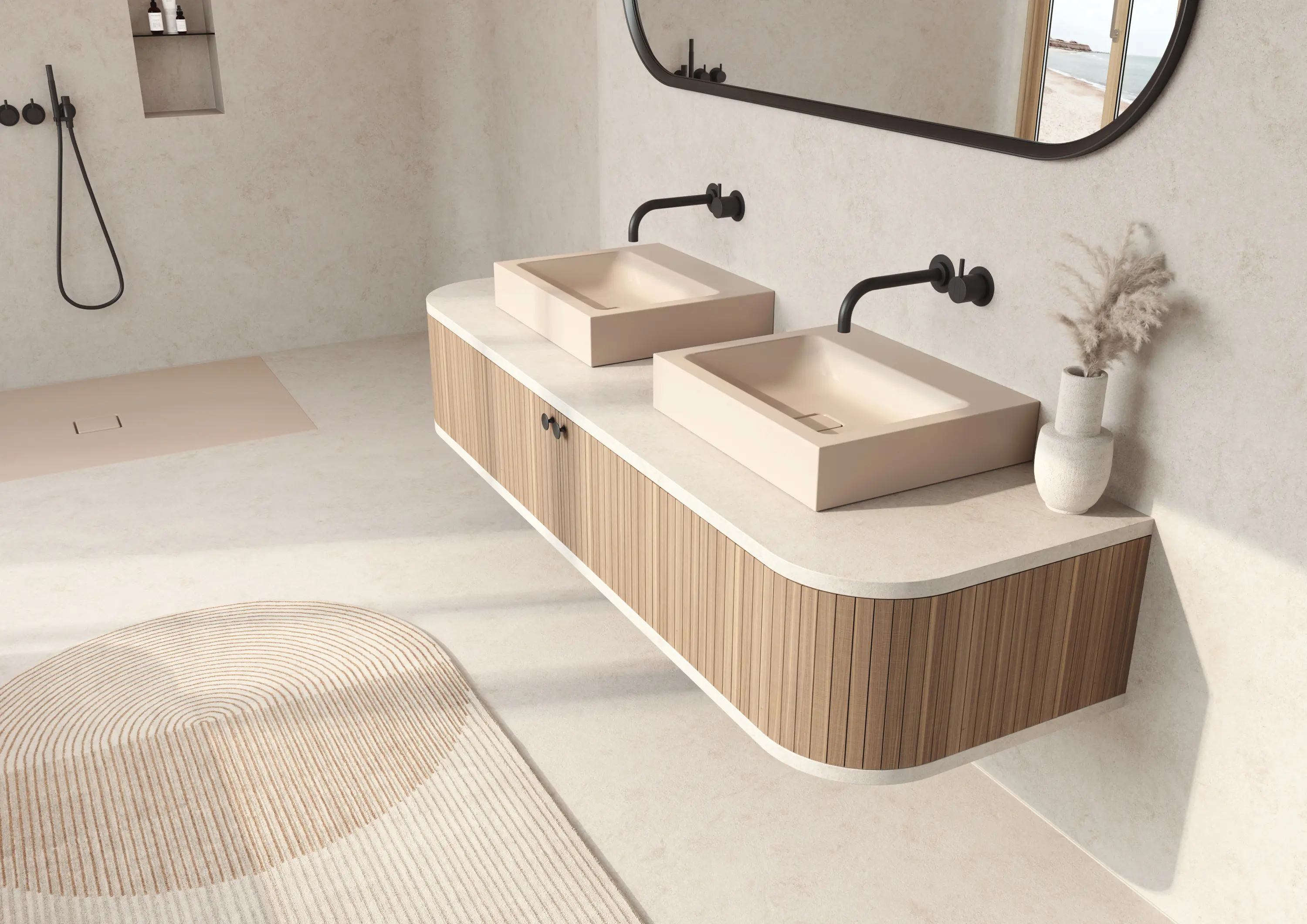 Kaldewei - Cono countertop handbasin alpine white