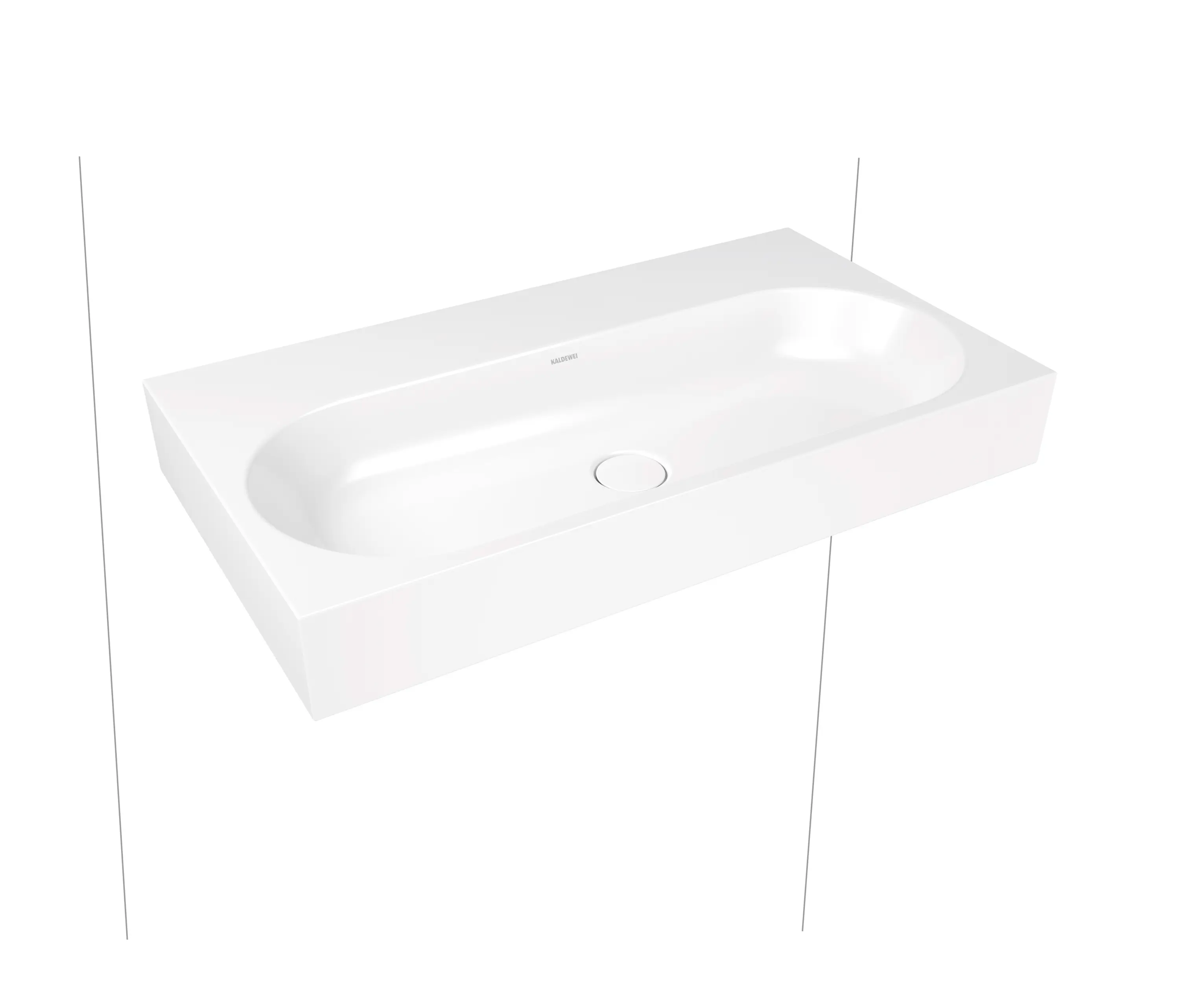 Kaldewei - Centro wall-hung washbasin alpine white
